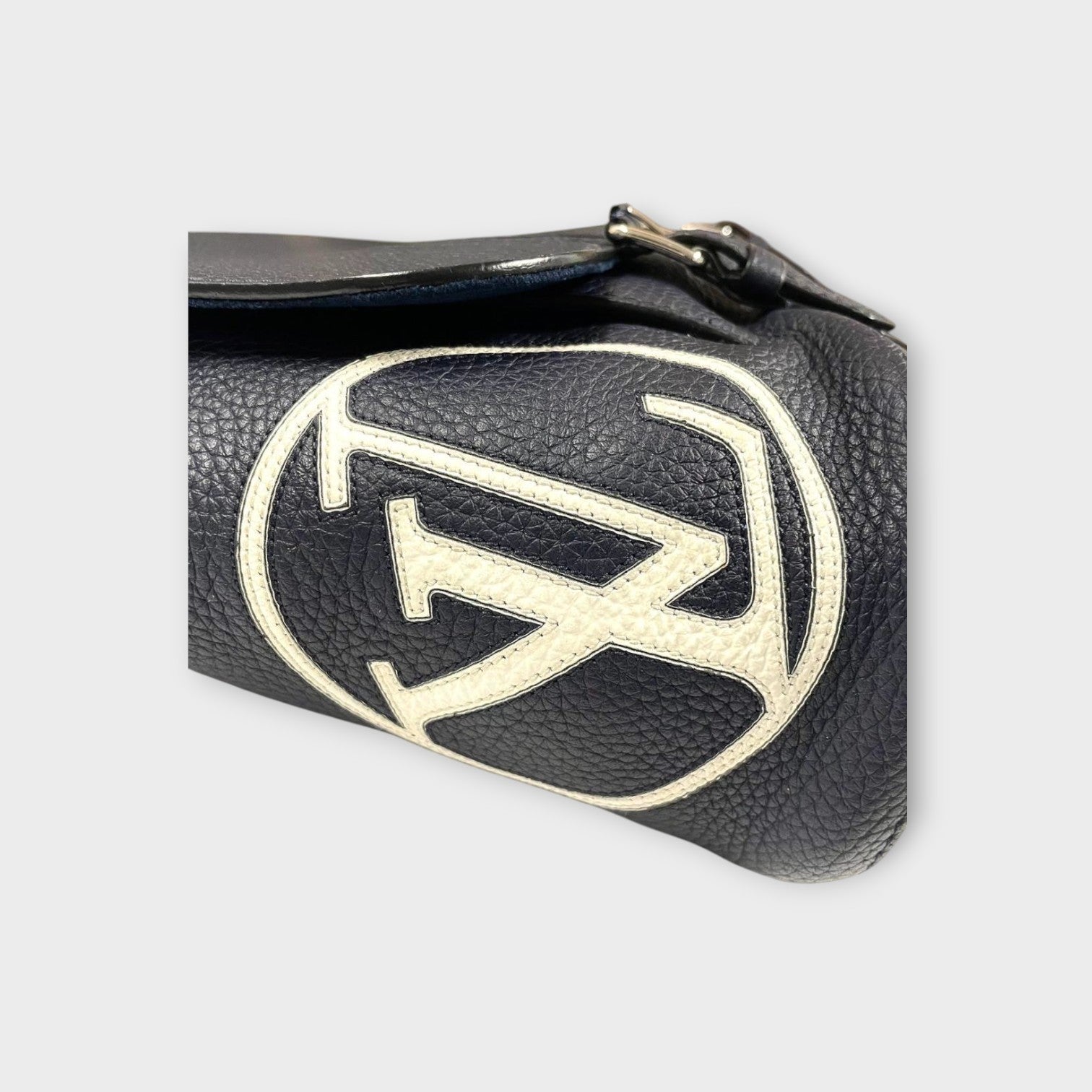 Louis Vuitton Eastside Messenger M53465 Shoulder Bag Logo Navy Leather 【A】