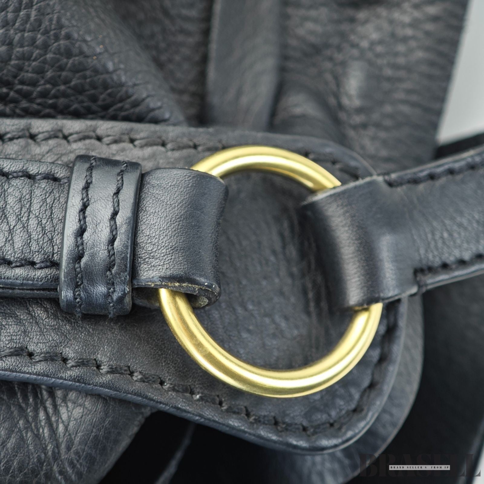 Miu Miu Madras 2-Way Bag RL0058 Handbag Shoulder Bag Black Women's