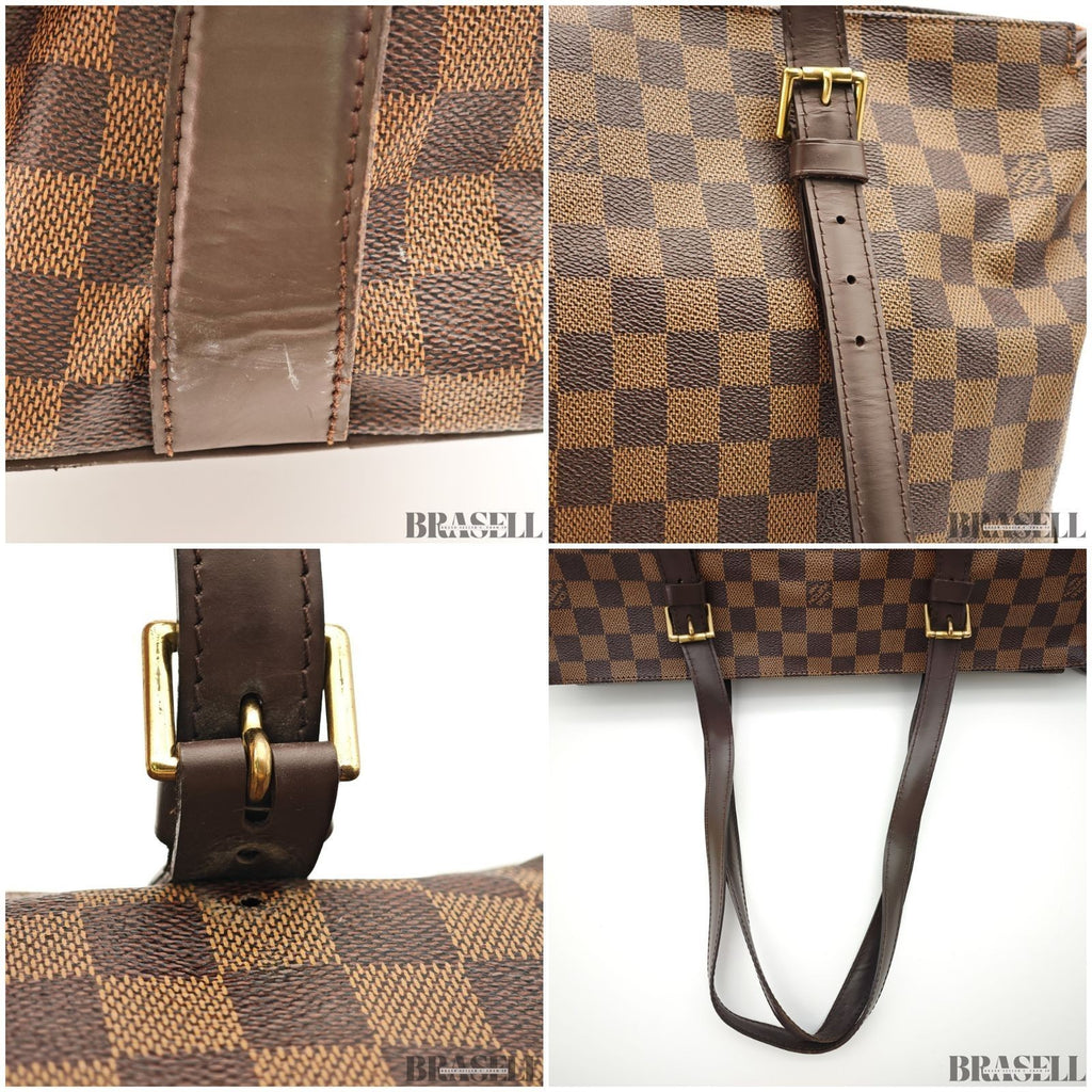 LOUIS VUITTON Chelsea Shoulder Tote Bag Damier Leather Brown N51119 TH0065