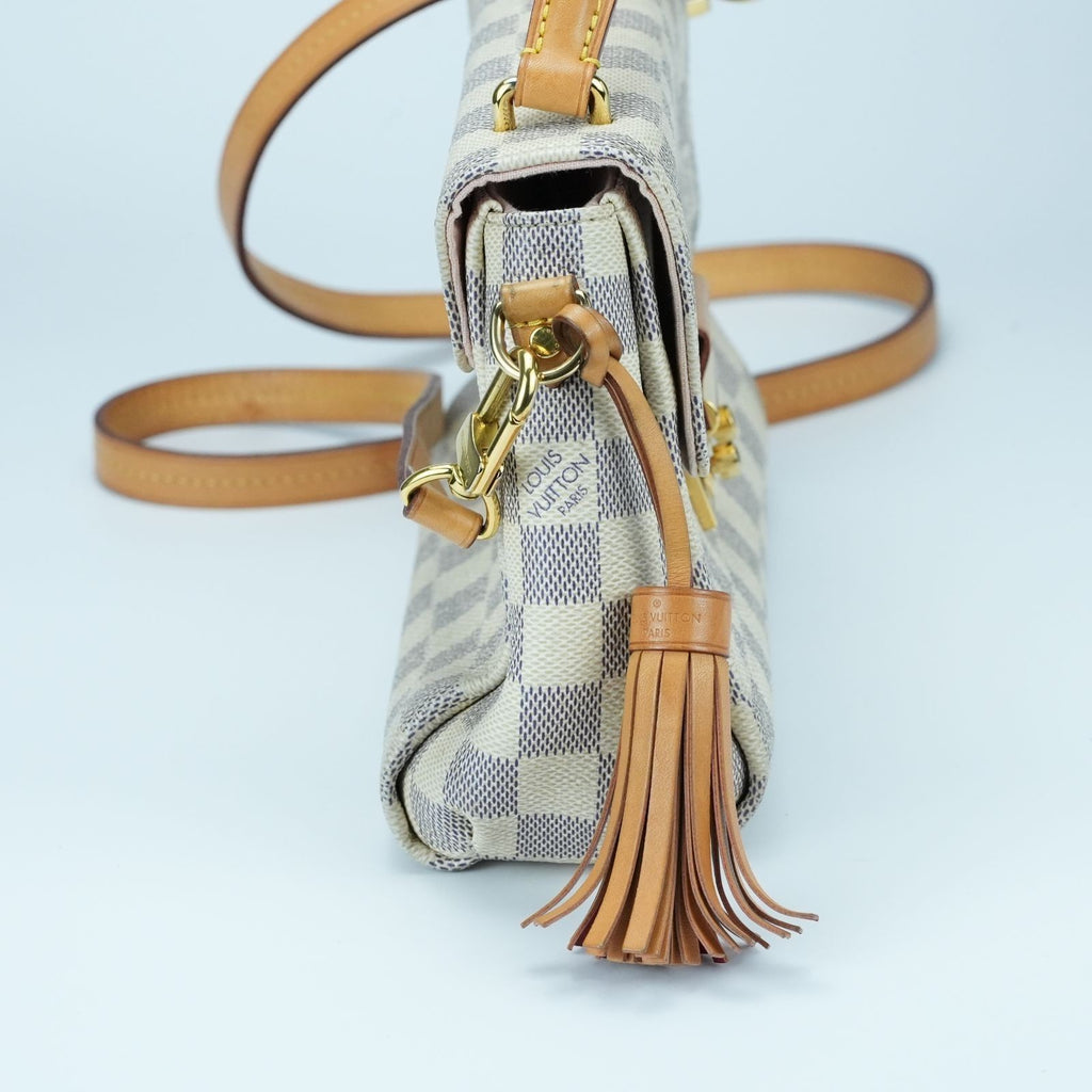LOUIS VUITTON Damier Azur Croisette Handbag Shoulder Bag N41581