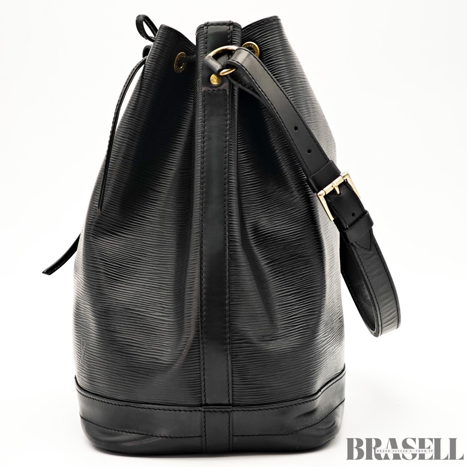 Louis Vuitton Epi Noé Noir M59002 One Shoulder Bag Handbag Drawstring Black