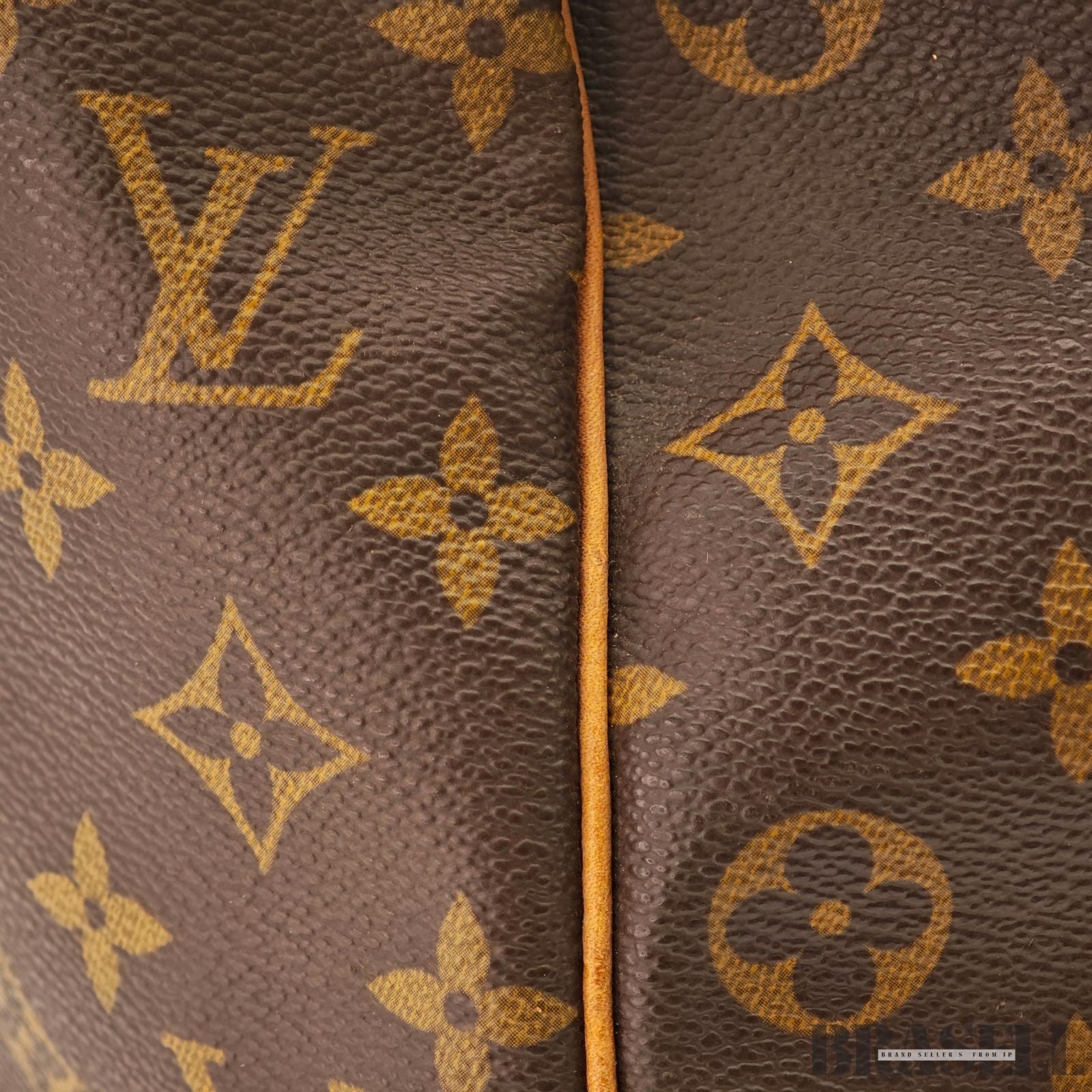 Louis Vuitton Keepall 50 Monogram M41426 Boston Bag Brown With Padlock Key