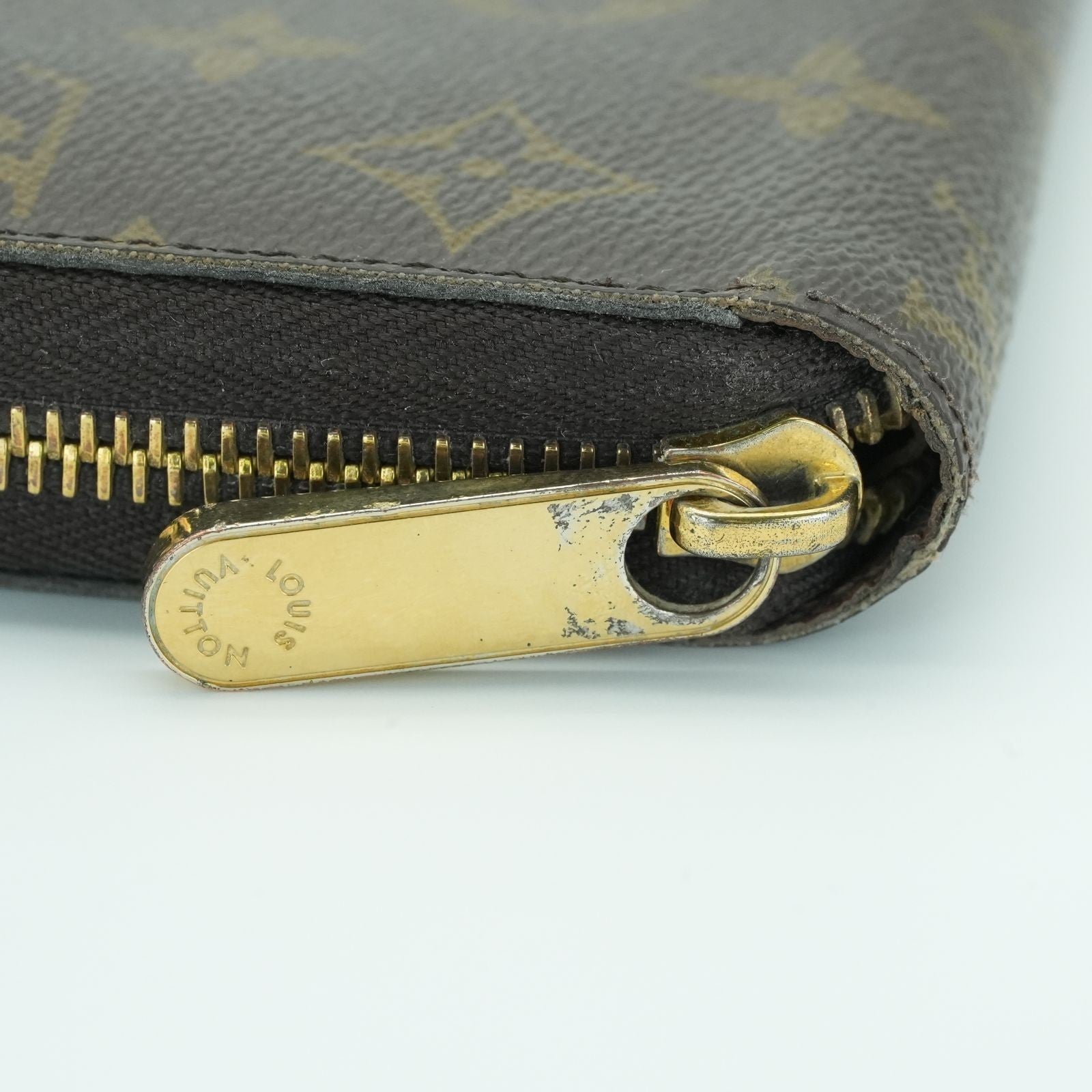 LOUIS VUITTON Zippy Wallet M41895 Long Wallet Brown