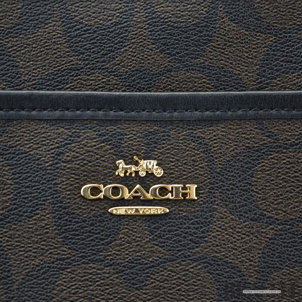 COACH Signature F29210 Shoulder Bag Tote Bag Brown Women's Dust Bag