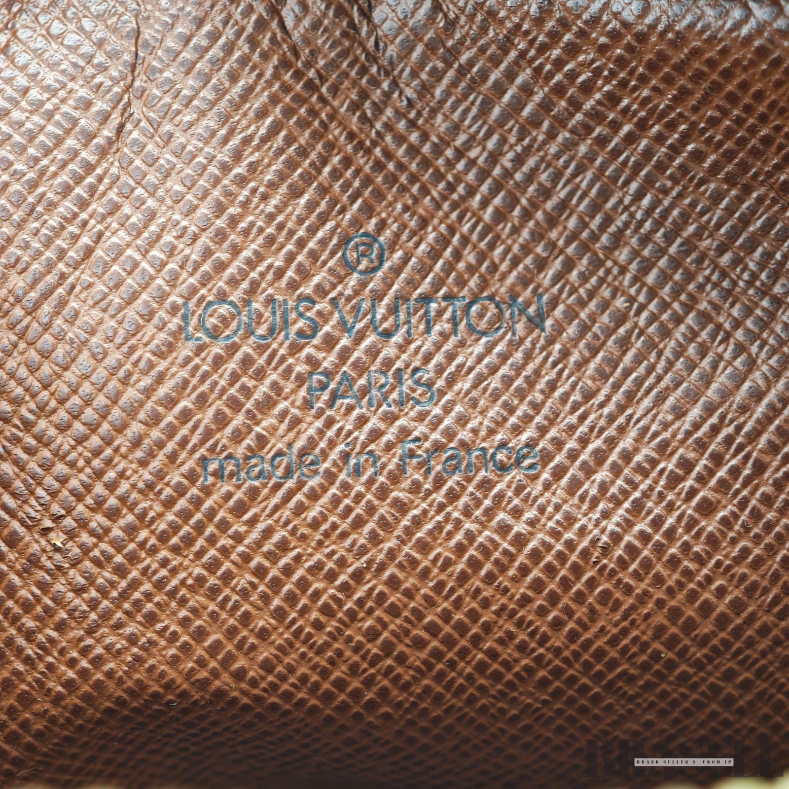 Louis Vuitton Danube M45266 Shoulder Bag Monogram Canvas Leather Vertical Brown