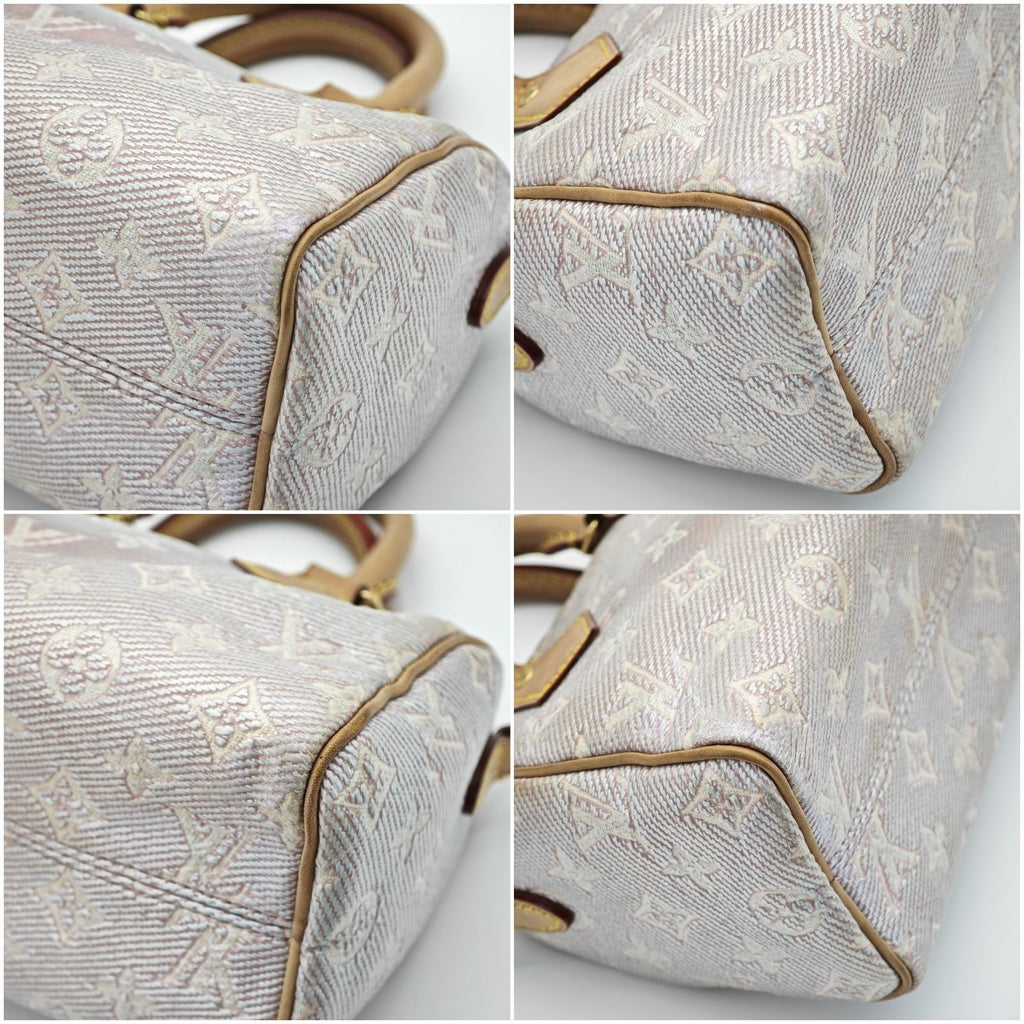 LOUIS VUITTON Monogram Denim Nano Speedy M81213 2-Way Shoulder Bag/Handbag