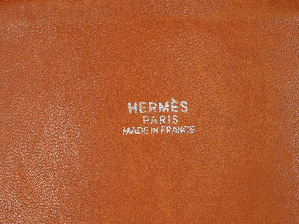 HERMES Bolide 31 Handbag with K stamp Orange Taurillon Clemence