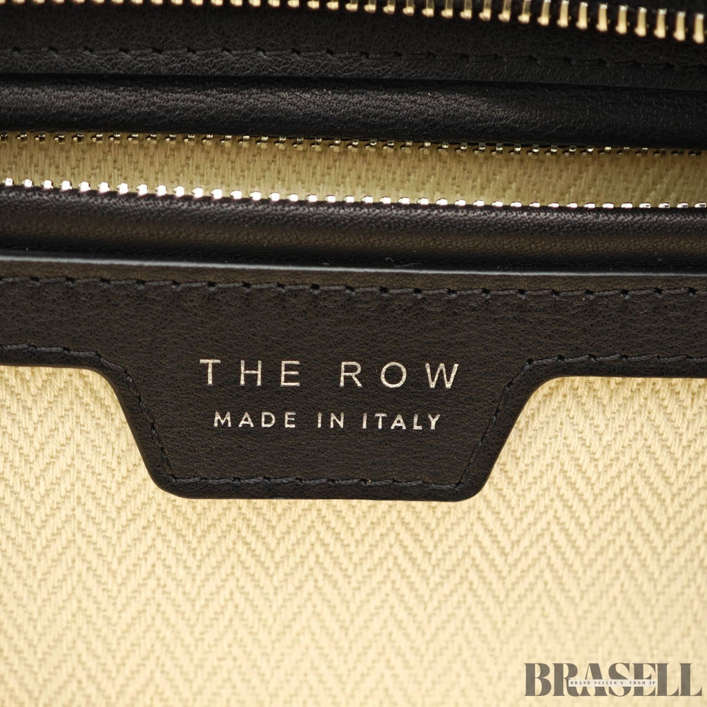 The Row Marlo 17 Leather Tote Bag Handbag Black Women's Made in Italy