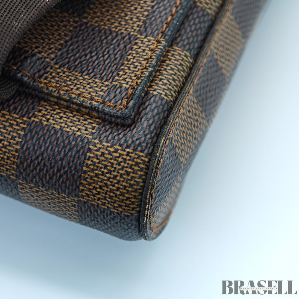 LOUIS VUITTON Geronimos N51994 Crossbody Bag Damier Ebene Brown