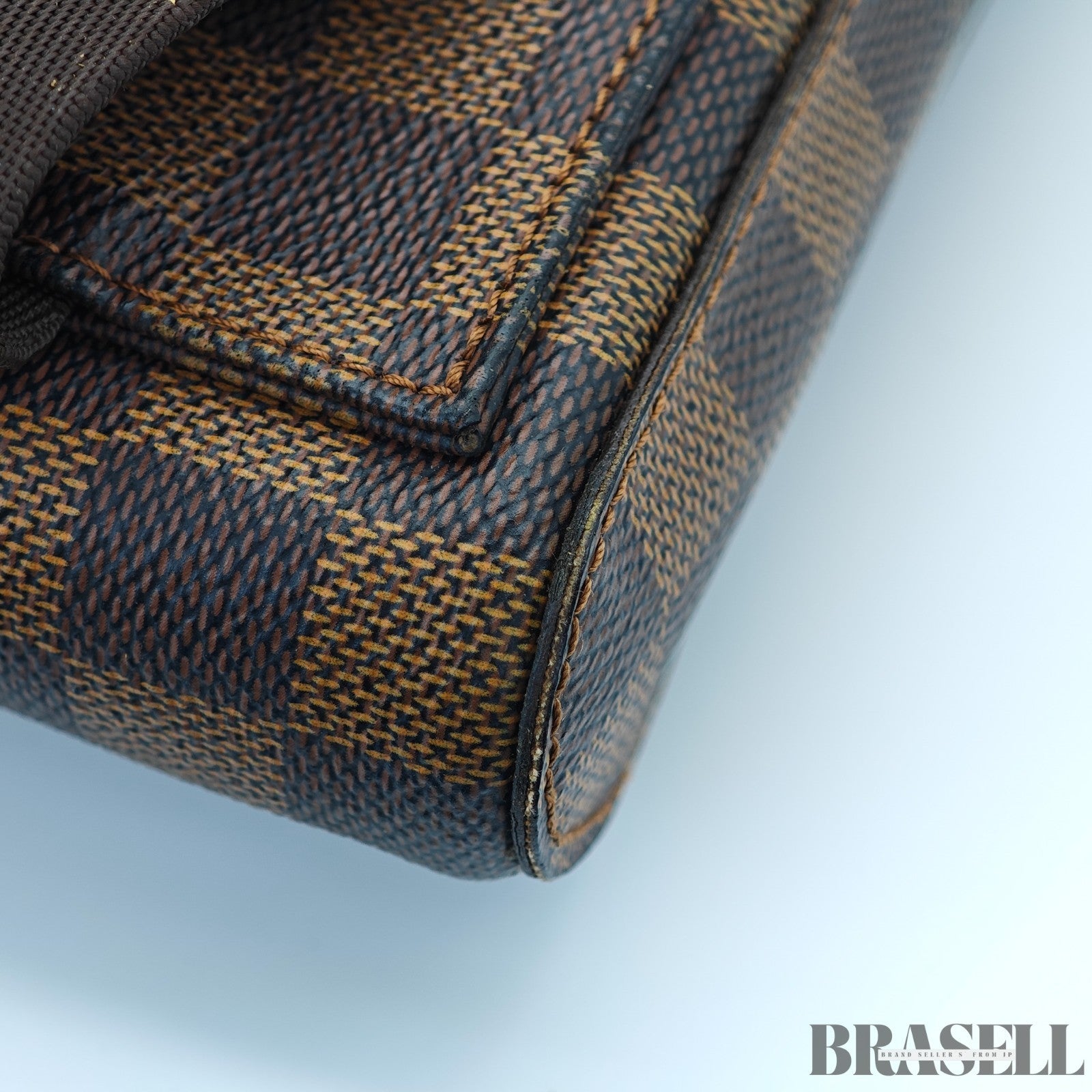 LOUIS VUITTON Geronimos N51994 Crossbody Bag Damier Ebene Brown