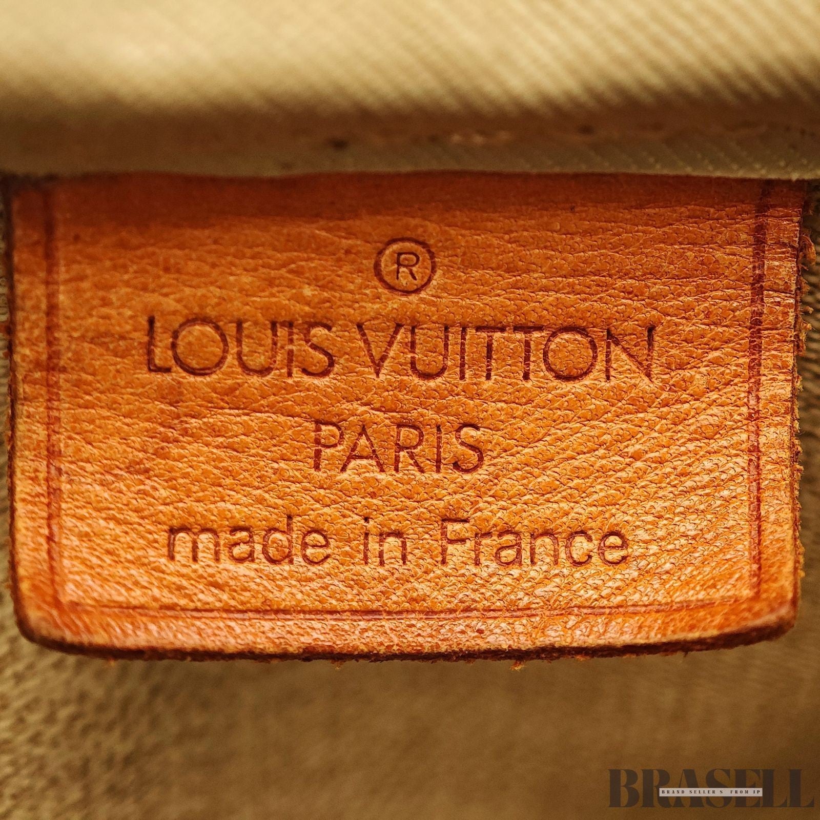 Louis Vuitton Monogram Deauville Handbag M47270 Bag Large Capacity Brown Unisex