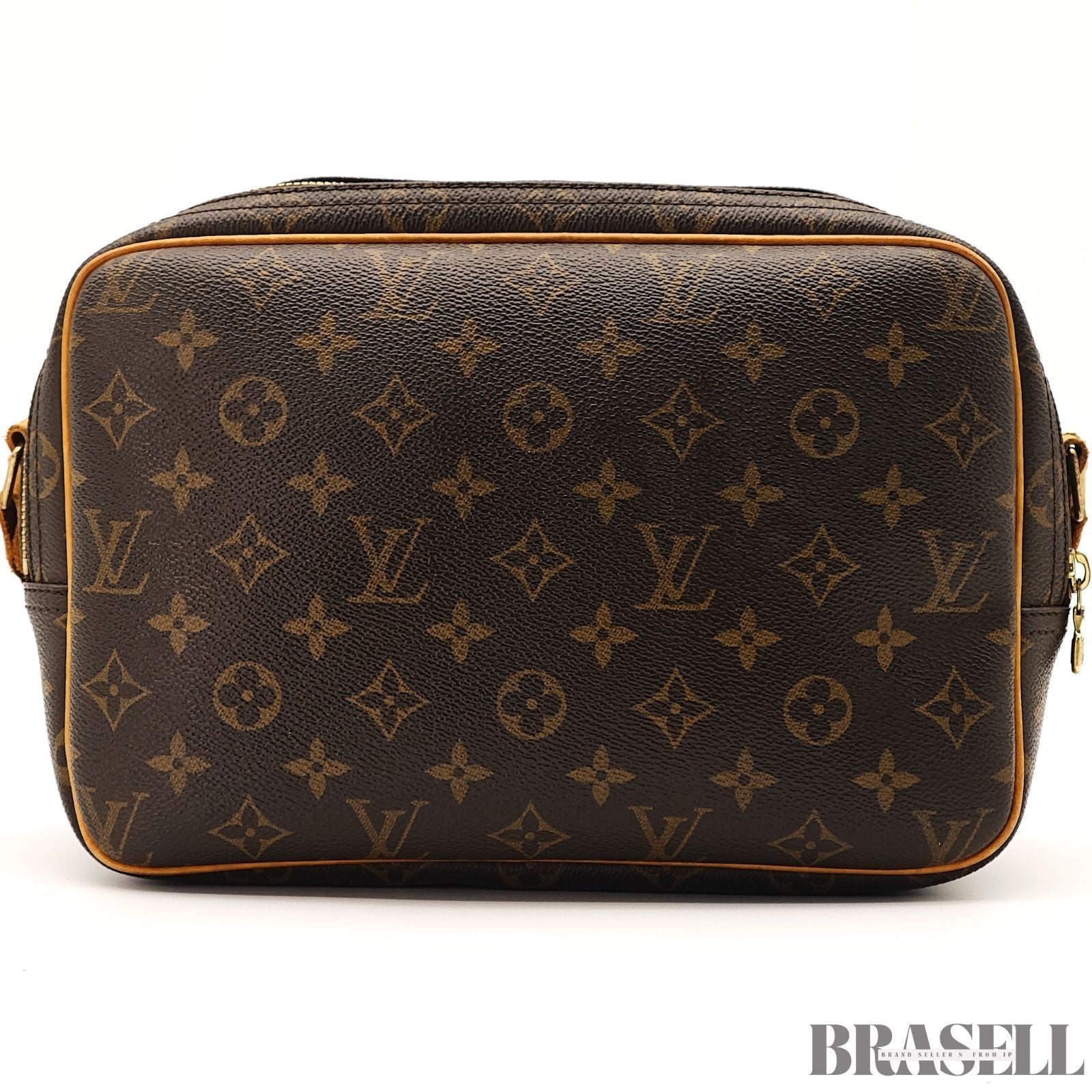LOUIS VUITTON Reporter PM Crossbody Shoulder Bag Monogram Leather M45254 SP0052