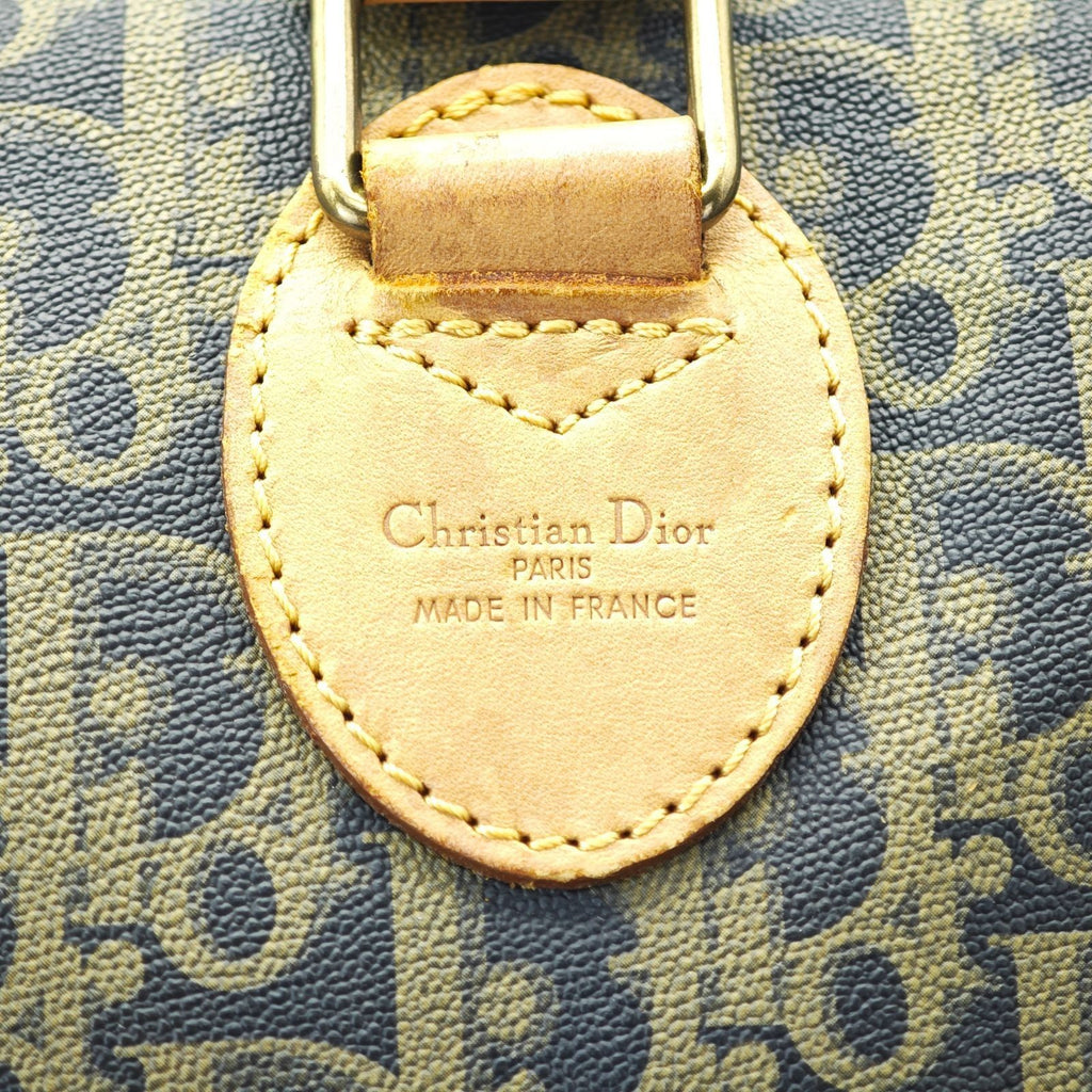 Dior Trotter Boston Bag Canvas Khaki Color Women’s Bag
