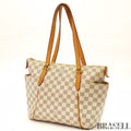 Louis Vuitton Totally MM Damier Azur N51262 Handbag Tote Bag Beige Large