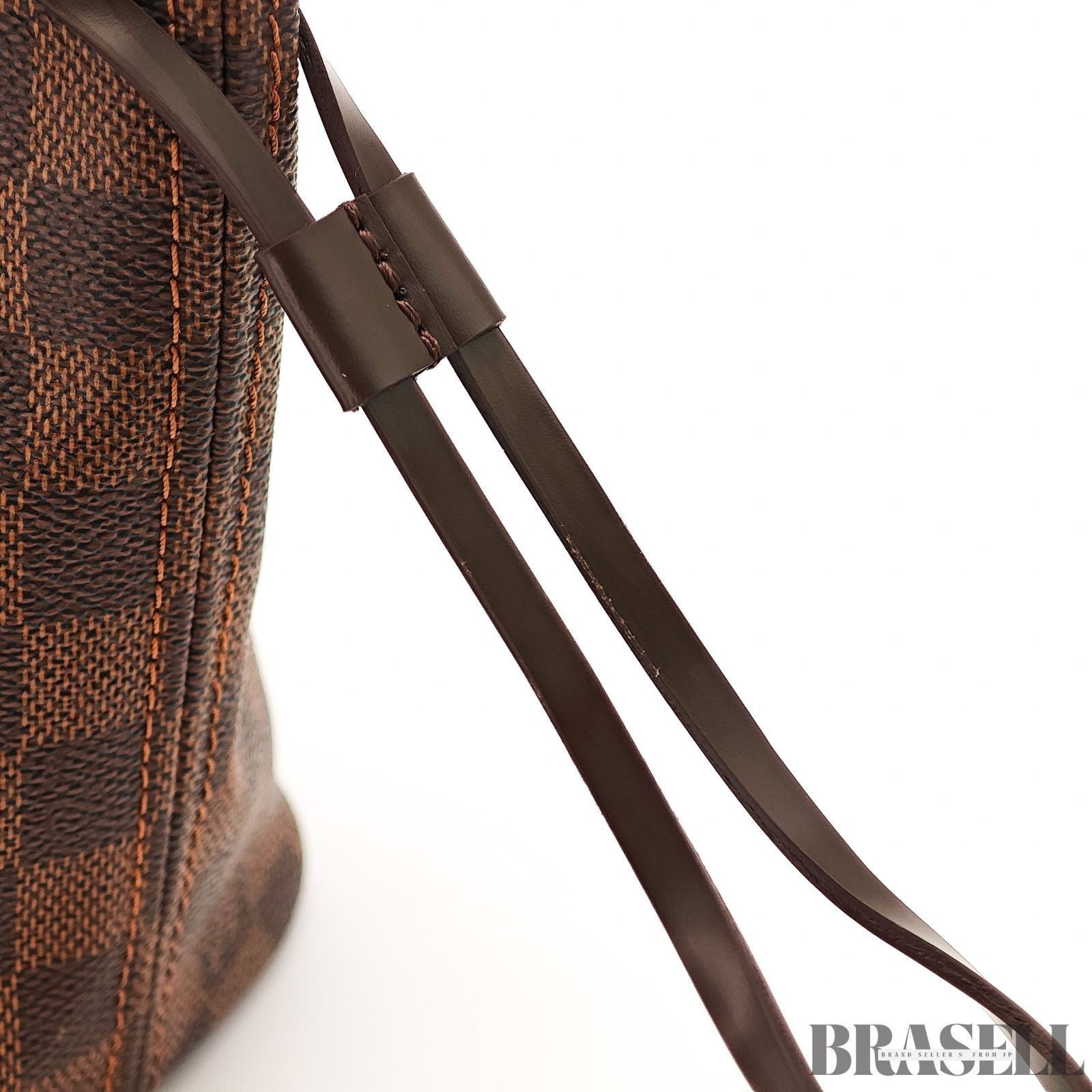 Louis Vuitton Neverfull PM N51109 Handbag Tote Bag Large Capacity Work Brown