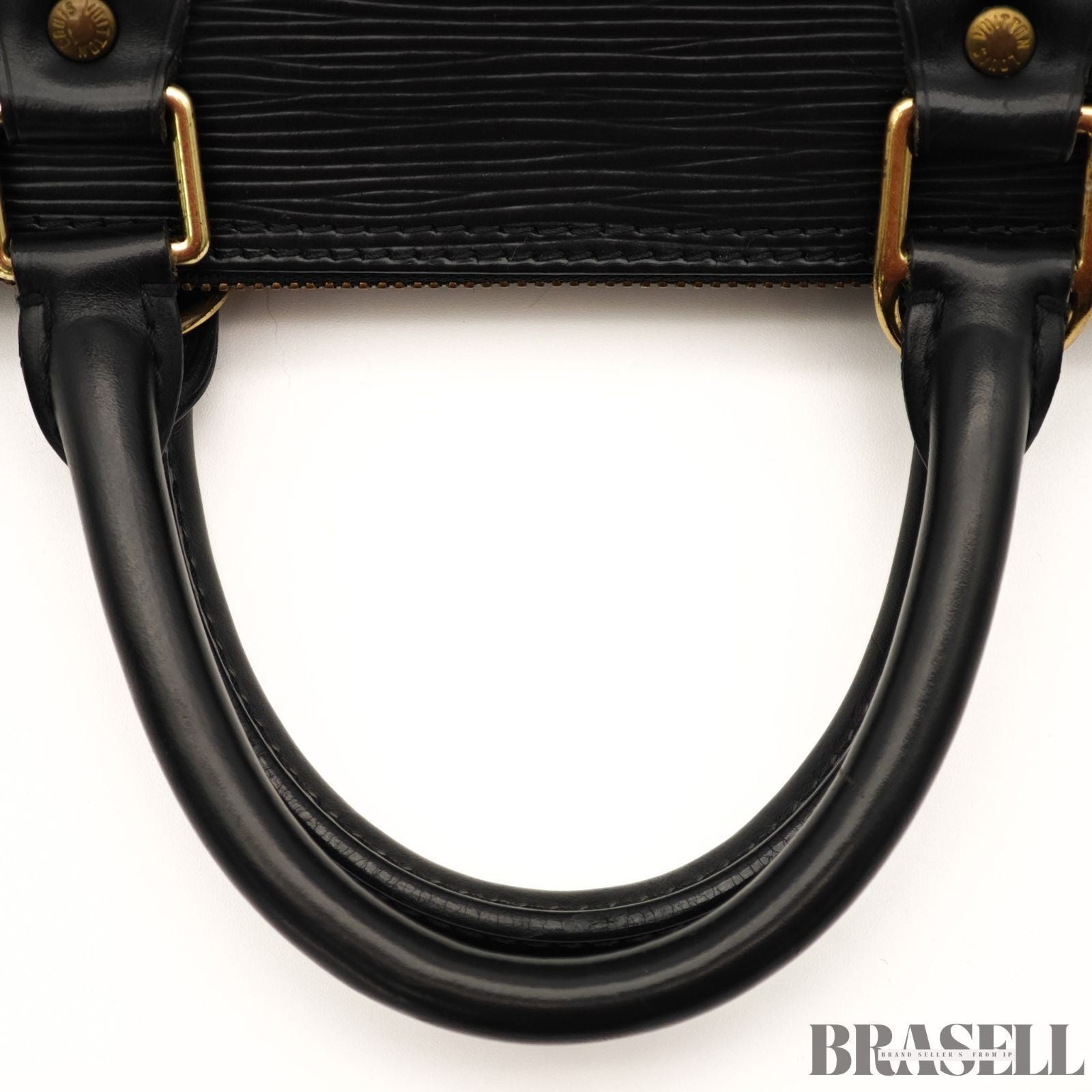 LOUIS VUITTON Alma PM M52802 Black Epi Leather Handbag Women’s