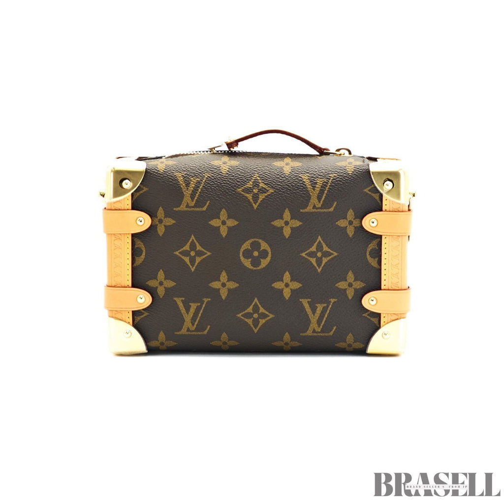 Louis Vuitton Side Trunk PM M46815 Handbag Shoulder Bag 2Way Brown