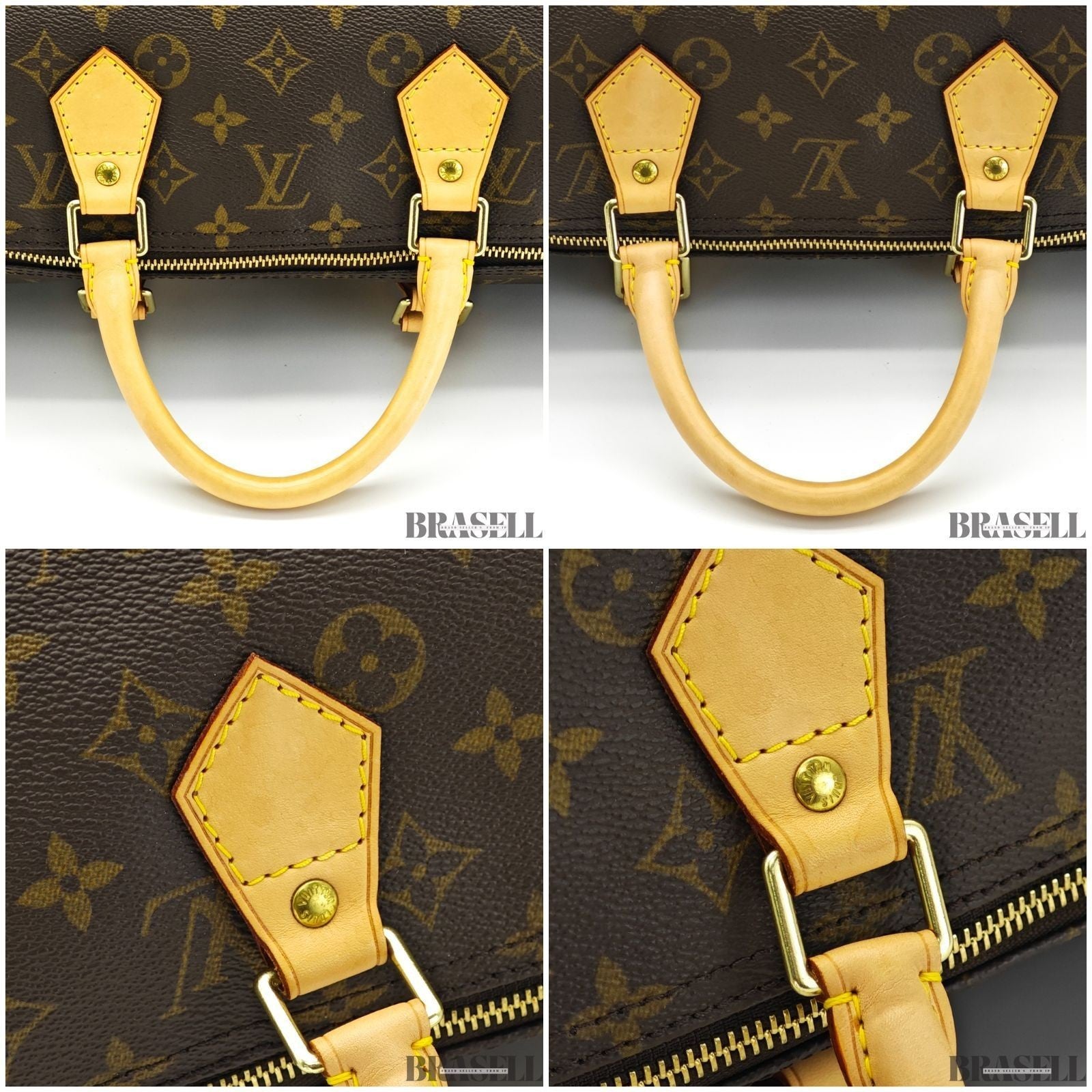 Louis Vuitton Speedy 40 M41522 Handbag Boston Bag Brown Woman