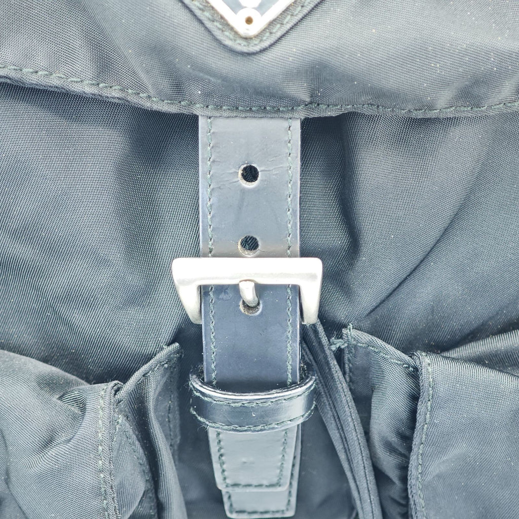 PRADA Tessuto Nylon Backpack M212500 Black with Guarantee Card