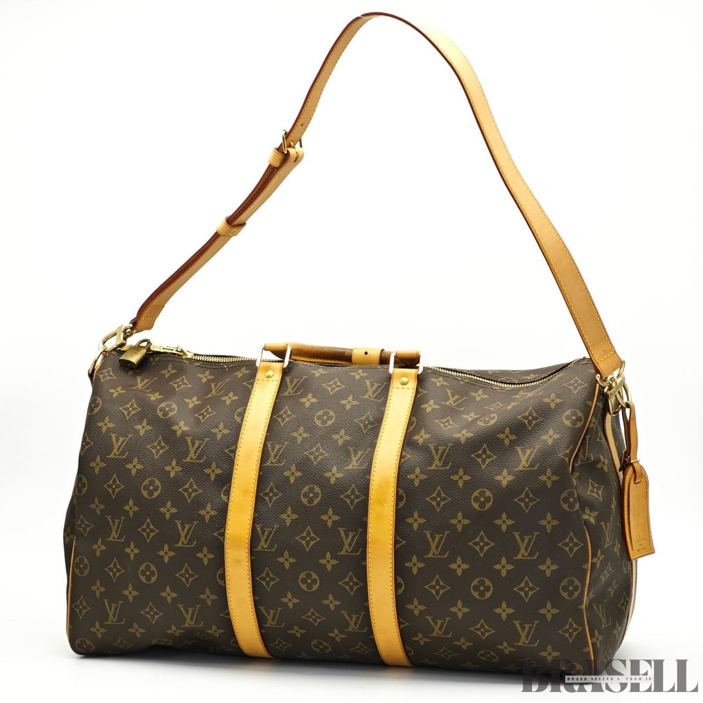 Louis Vuitton Keepall Bandoulière 50 M41416 Handbag Boston Bag Large Brown