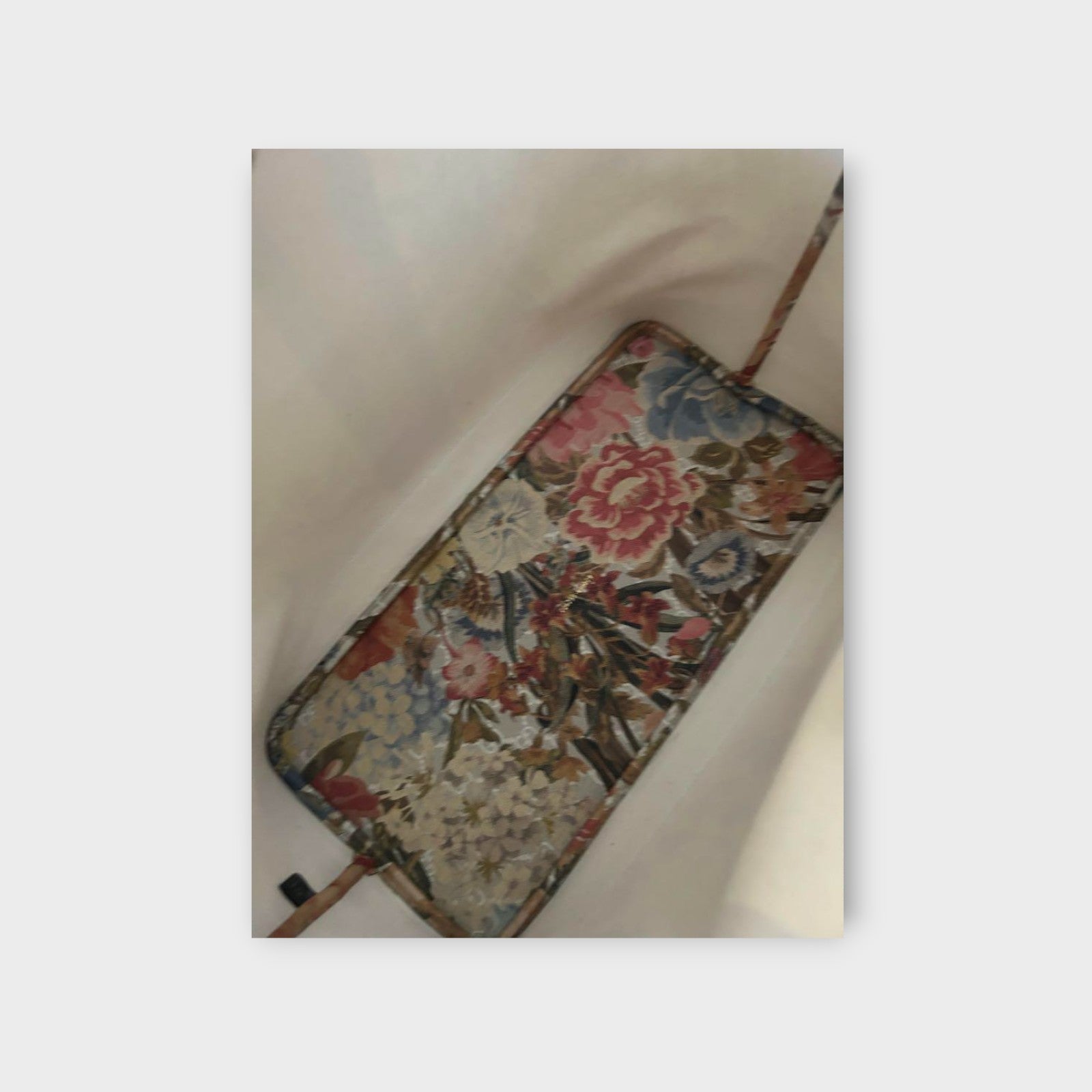 Gucci GG Flora Ophidia PVC Tote Bag Floral Print