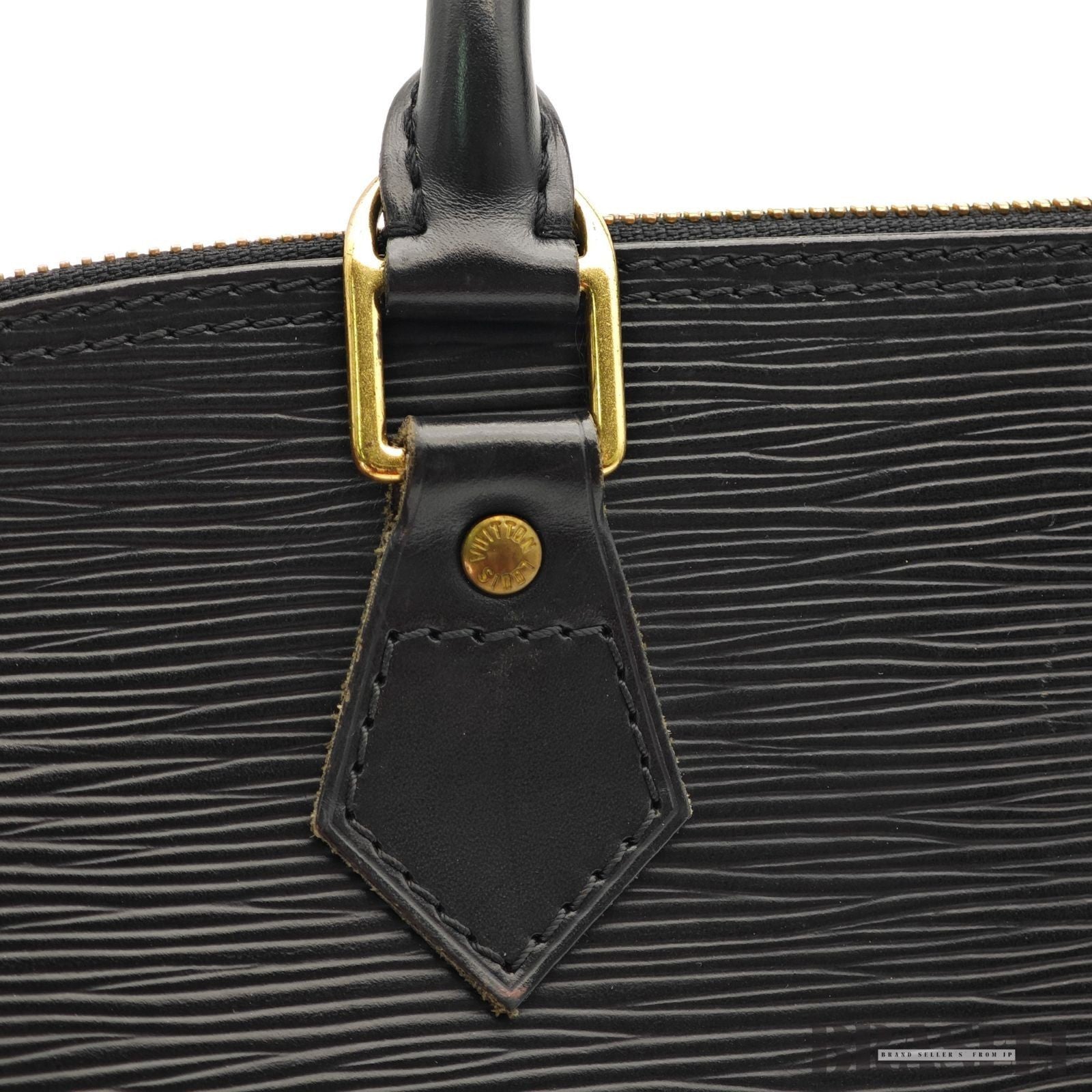 LOUIS VUITTON Alma PM M52802 Black Epi Leather Handbag Women’s