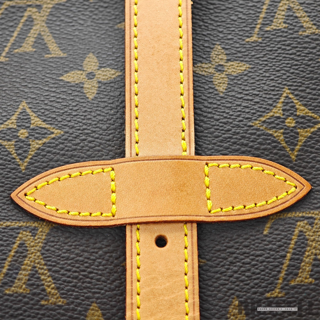 LOUIS VUITTON Saumur 30 Shoulder Bag M42256 Monogram Canvas Brown