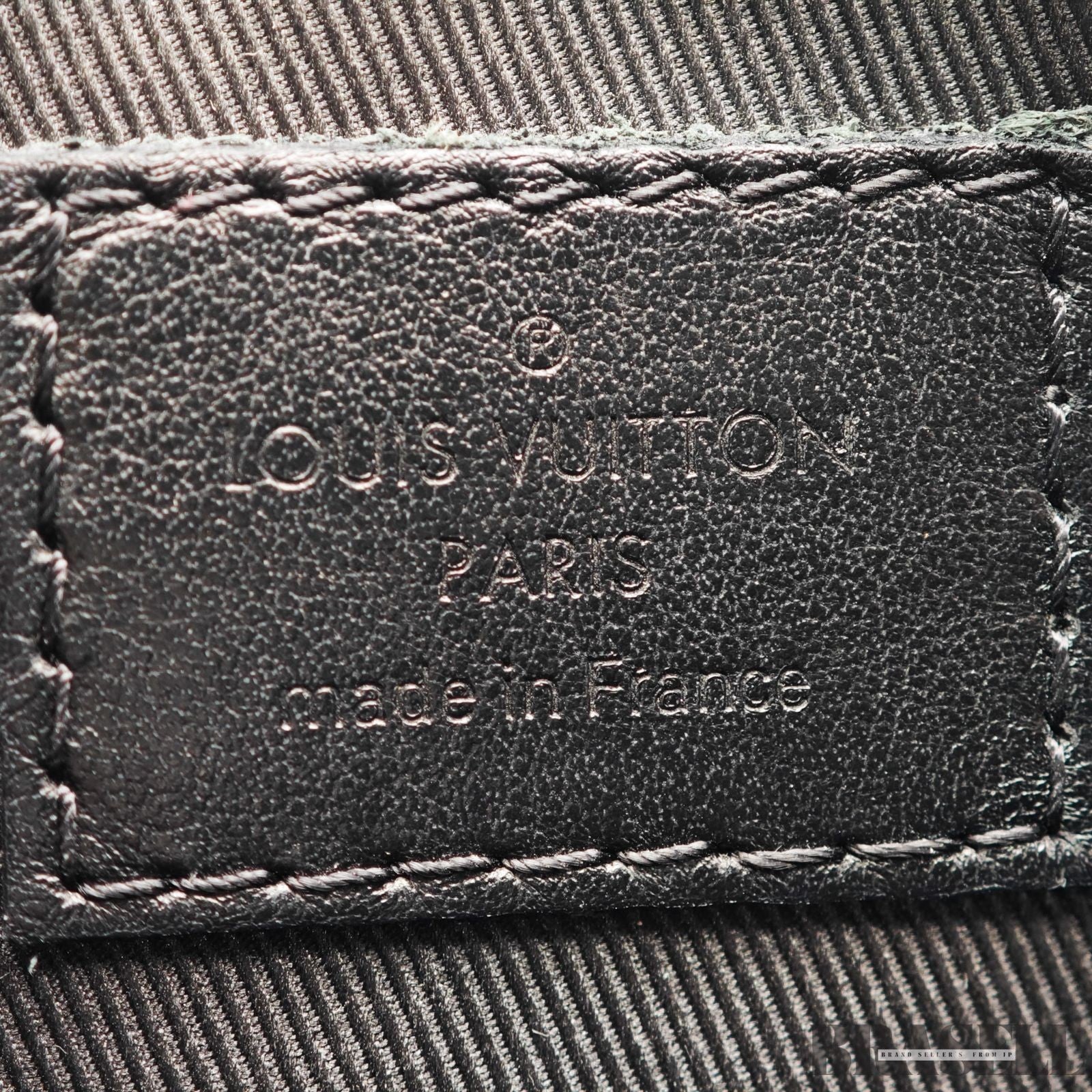 LOUIS VUITTON Duo Messenger Bag M69827 Black Monogram Eclipse Shoulder Bag
