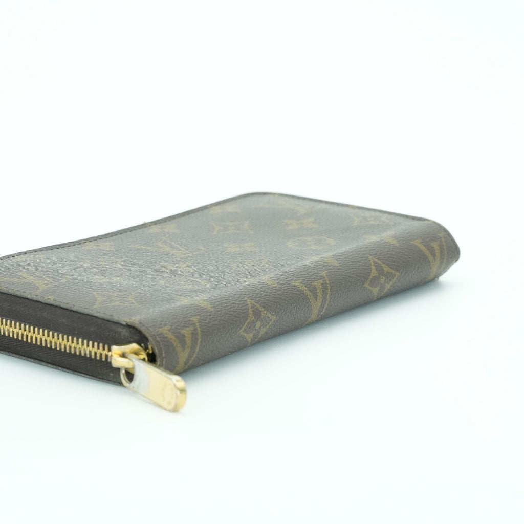 LOUIS VUITTON Zippy Wallet M41895 Long Wallet Brown