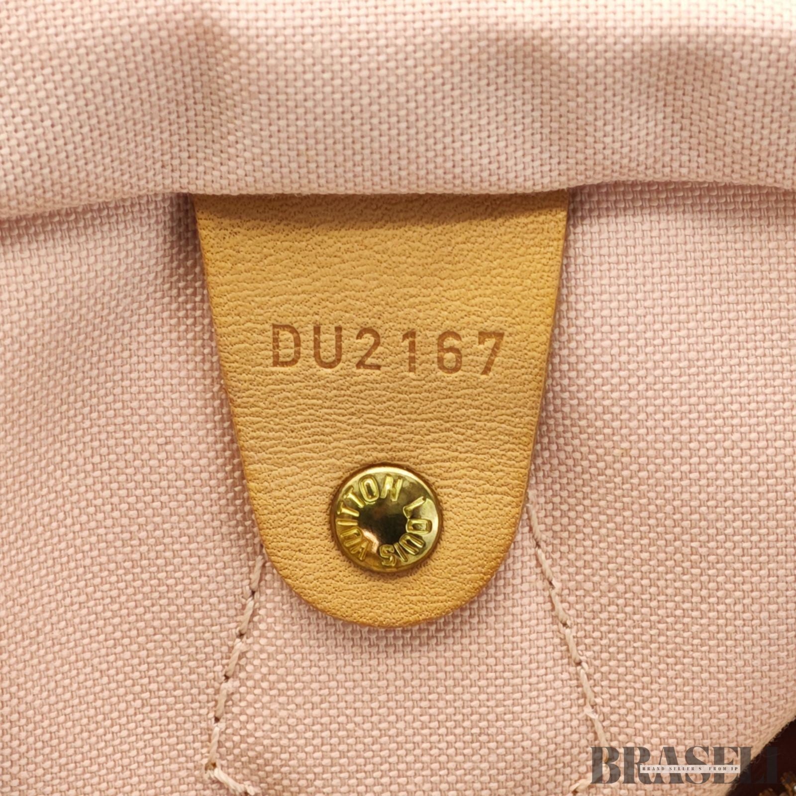 Louis Vuitton Speedy Bandoulière 30 Tahiti N41052 2Way Handbag Ivory Pink