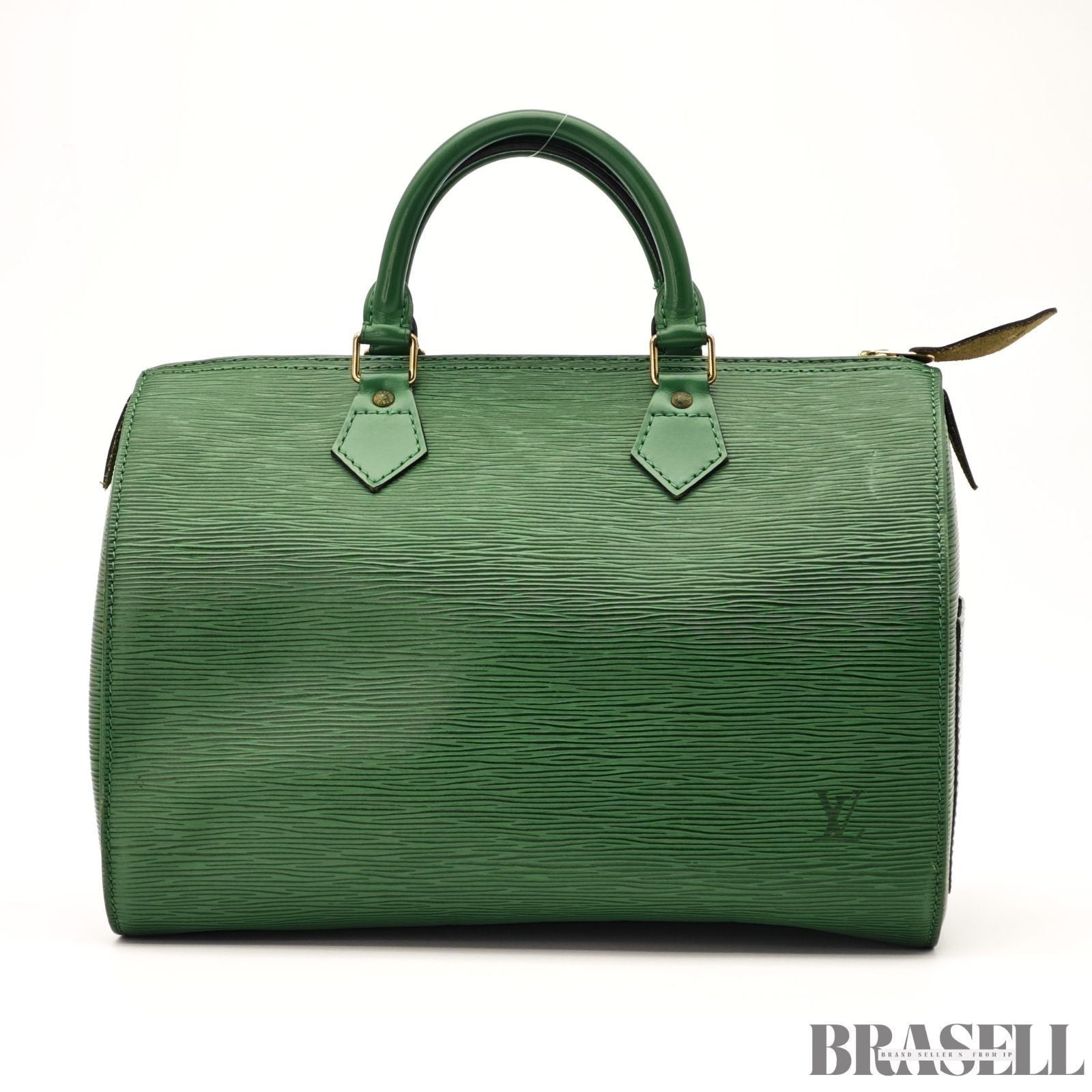 LOUIS VUITTON Epi Speedy 30 Hand Bag Mini Boston Borneo Green M43004 Leather