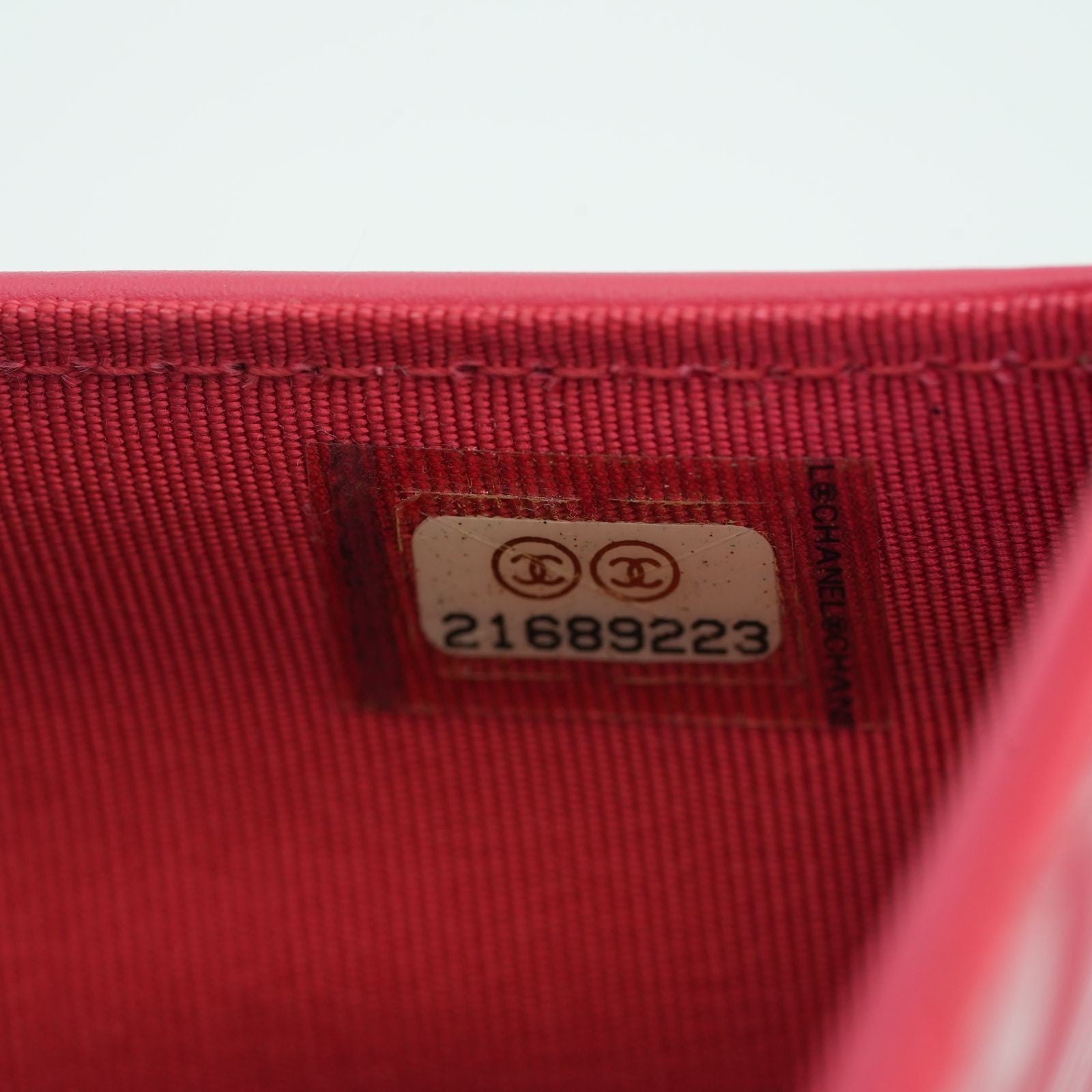 CHANEL Matelasse Long Wallet Enamel Pink Women's