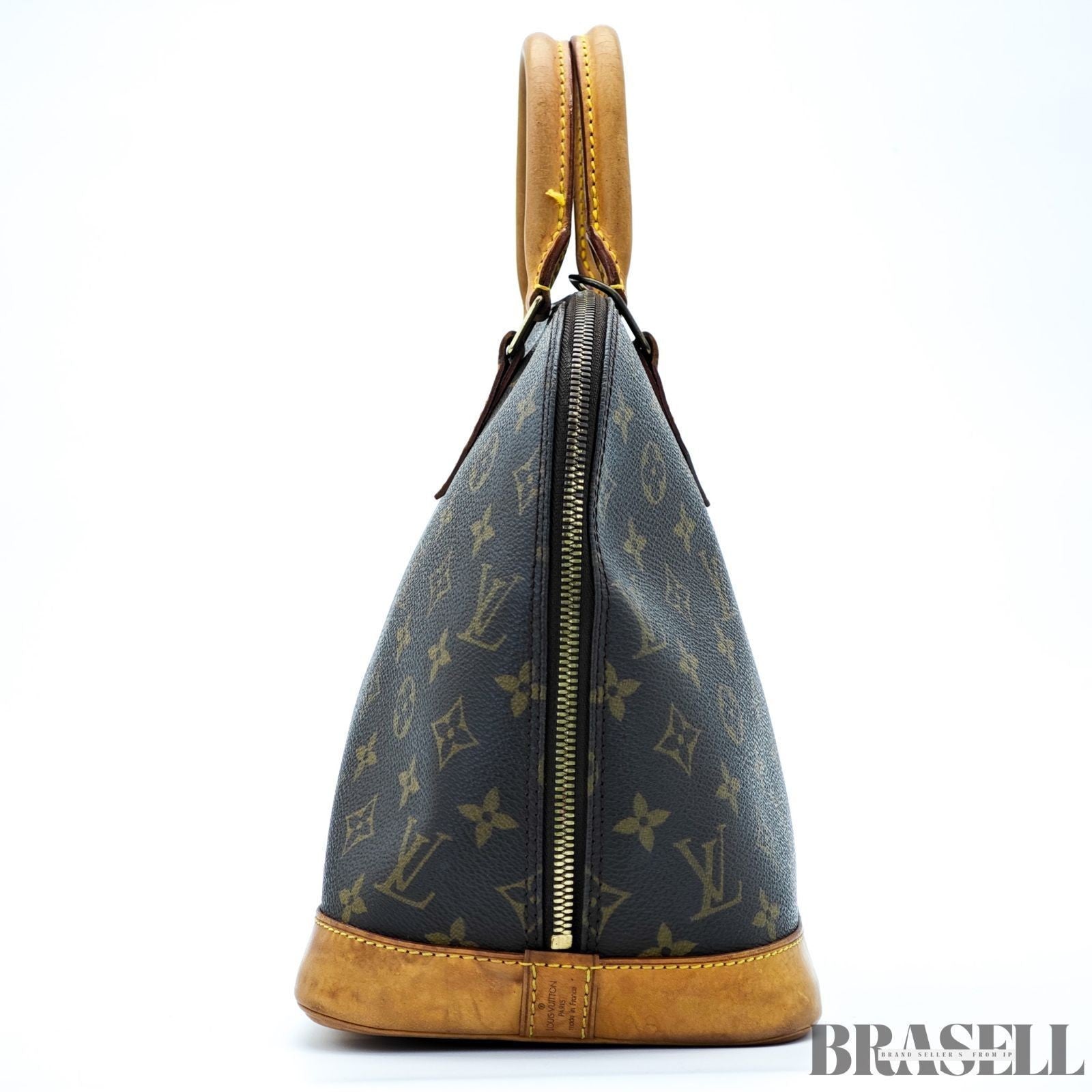 LOUIS VUITTON Alma PM M51130 Monogram Brown Top Handle Handbag Women’s