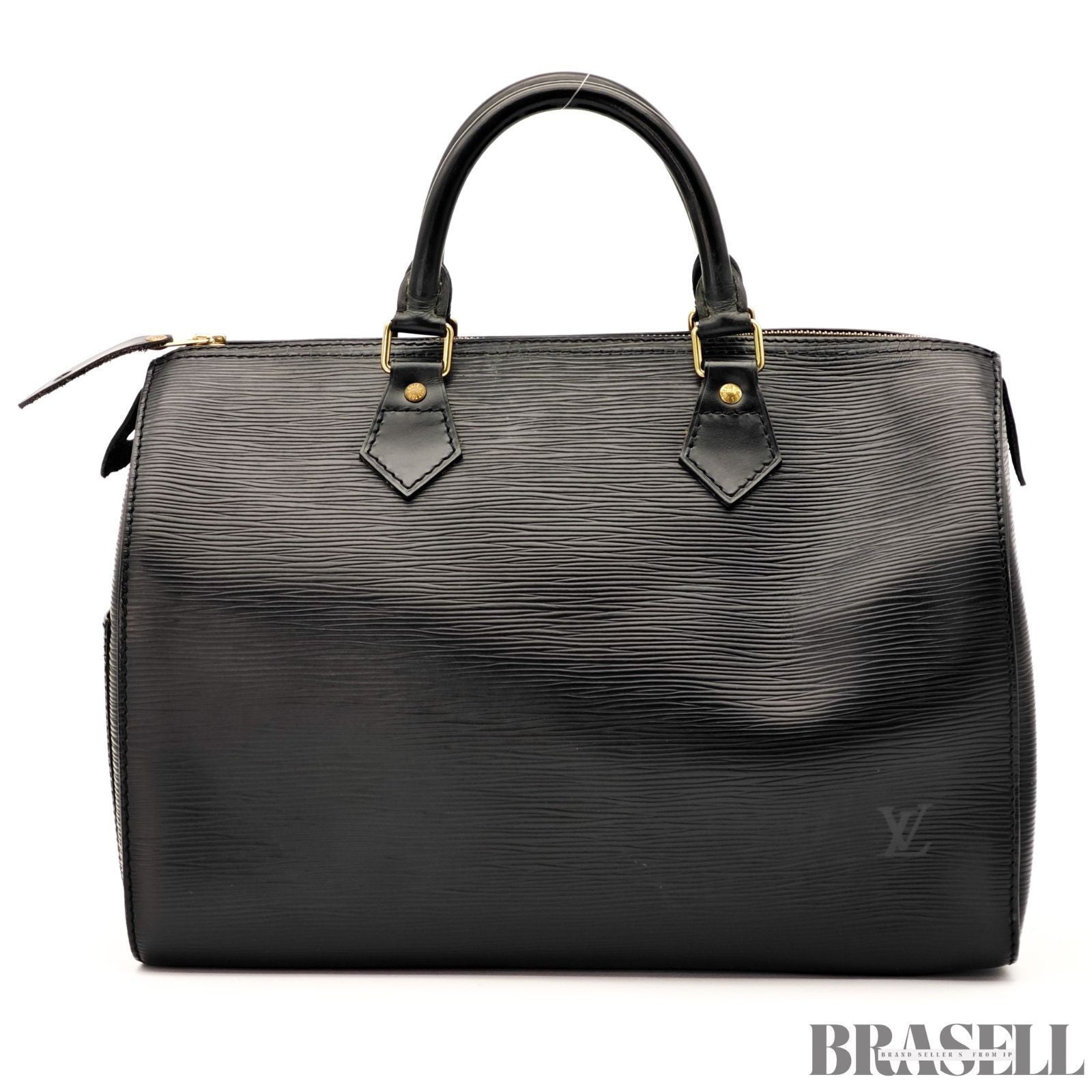 Louis Vuitton Speedy 30 Epi Leather Noir Handbag Mini Boston Bag M59022 France