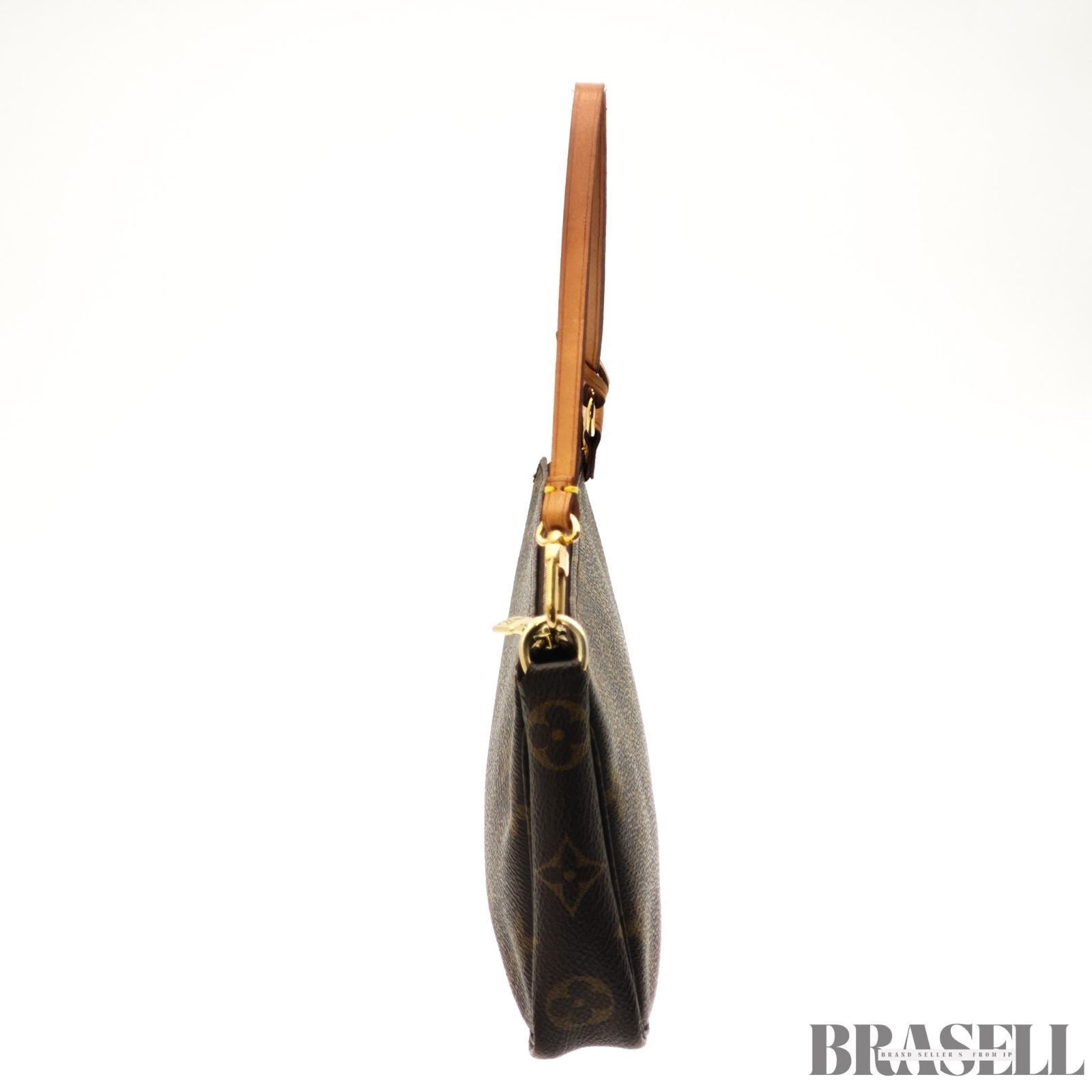Louis Vuitton Accessoire M51980 Bag Handbag Compact Monogram Leather Brown