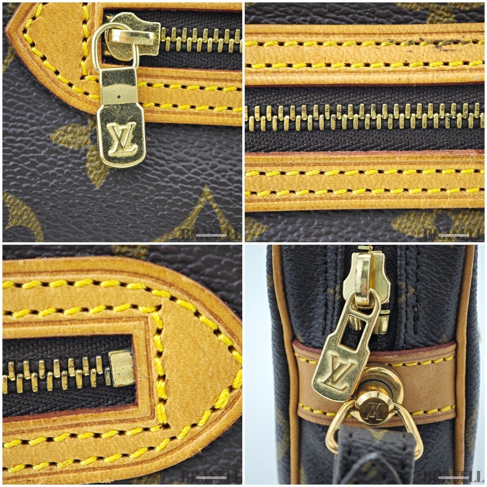 Louis Vuitton Marly Dragon GM M51825 Clutch Bag Monogram Brown
