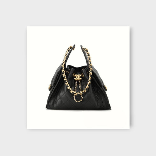 Chanel 25 Small Handbag Black【S】