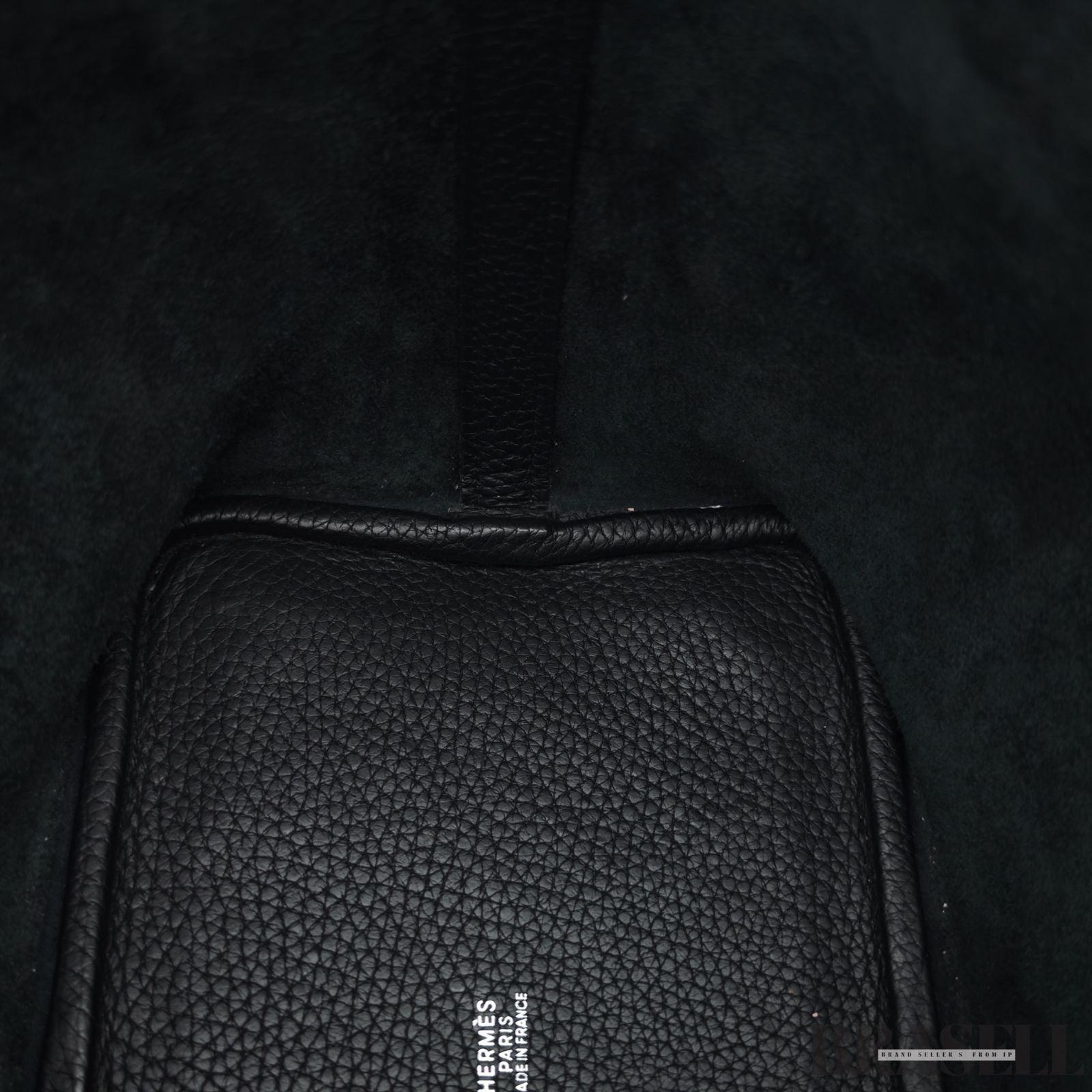 HERMES Picotin Lock 18 PM Taurillon Clemence Handbag Tote Bag Black Dust Bag