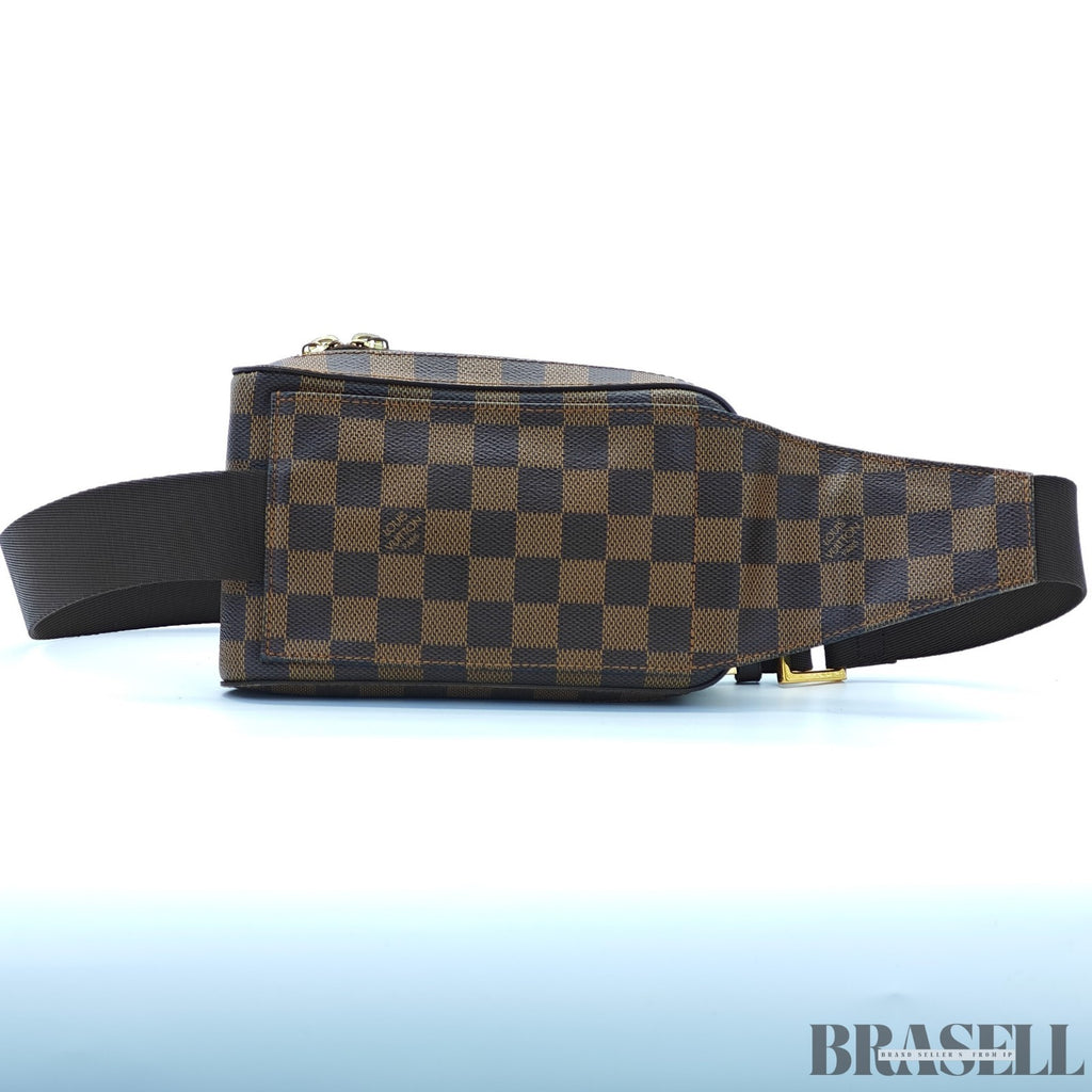 LOUIS VUITTON Geronimos N51994 Crossbody Bag Damier Ebene Brown