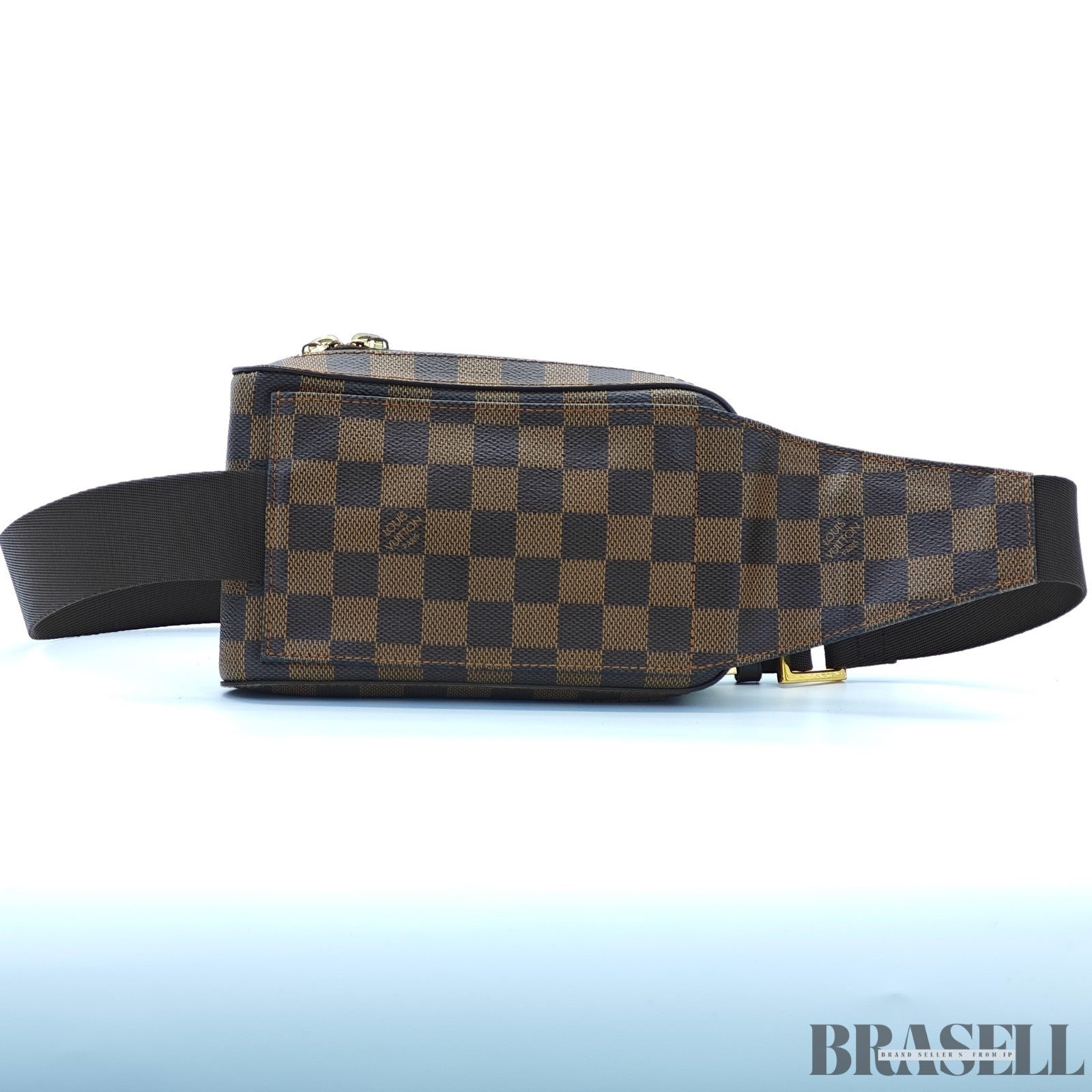 LOUIS VUITTON Geronimos N51994 Crossbody Bag Damier Ebene Brown