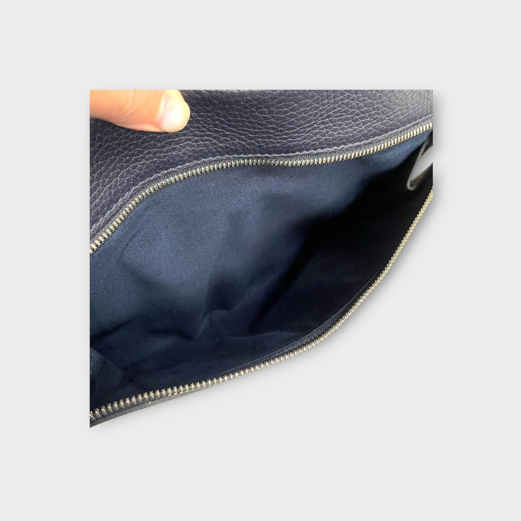 Louis Vuitton Eastside Messenger M53465 Shoulder Bag Logo Navy Leather 【A】