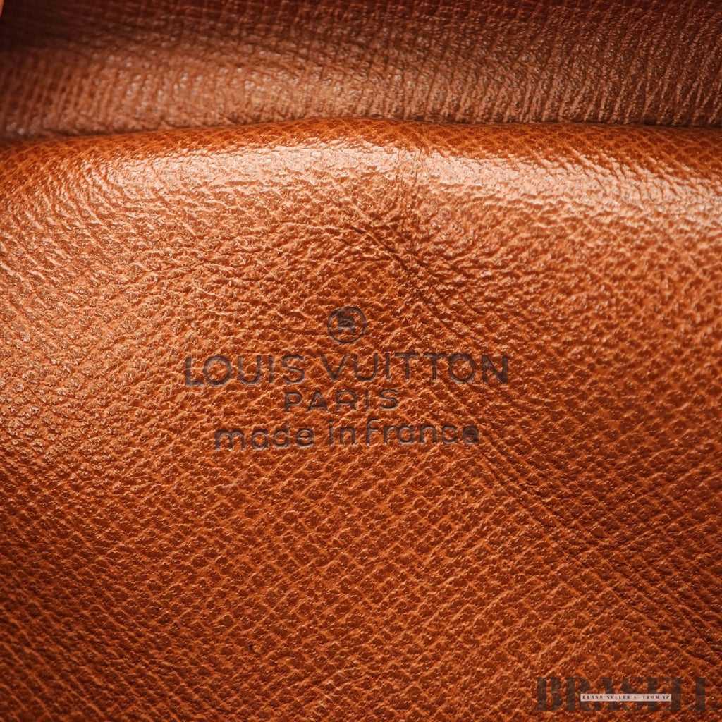 LOUIS VUITTON Amazon Crossbody Shoulder Bag Monogram Leather Canvas Brown M45236