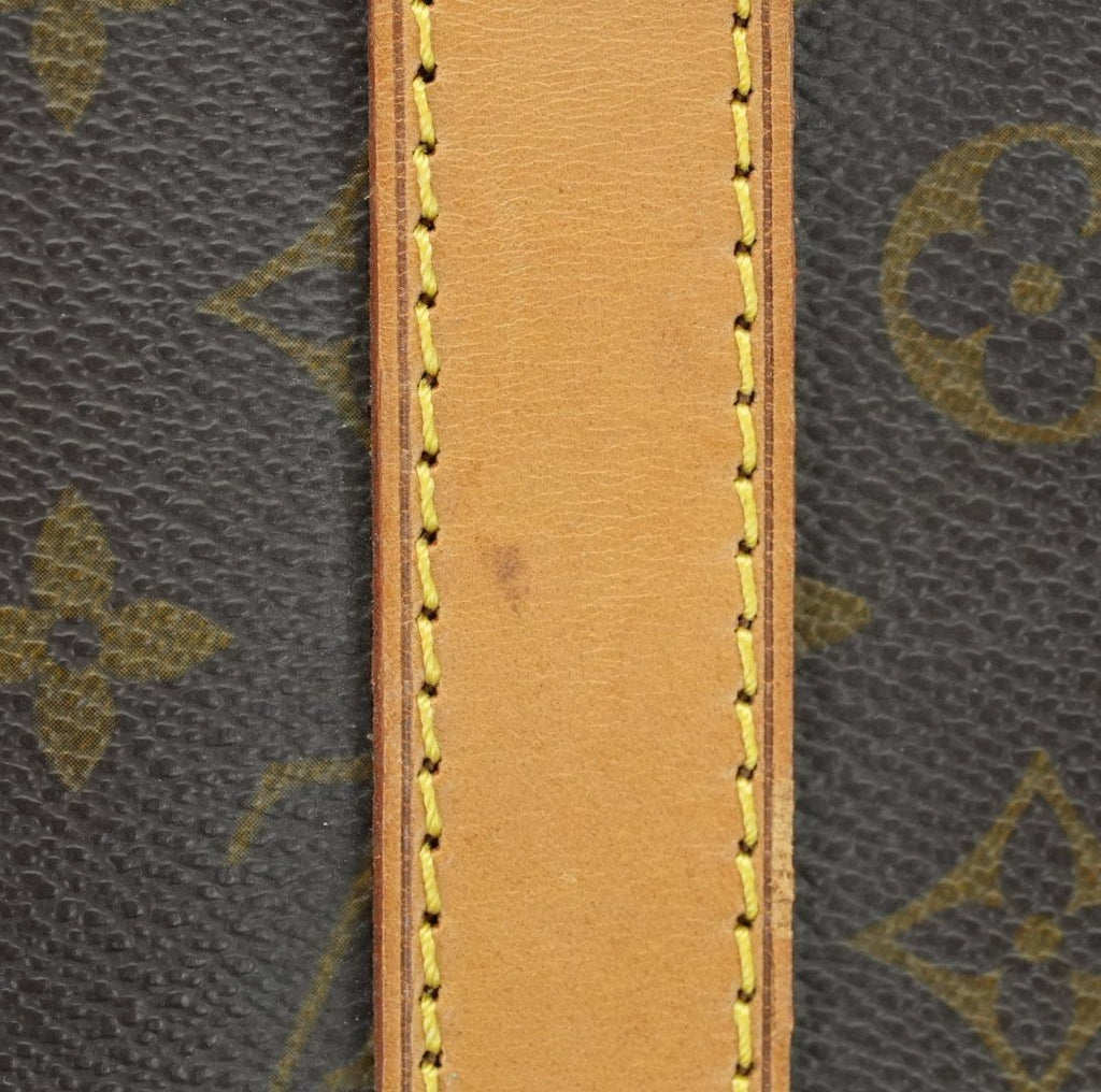 LOUIS VUITTON Keepall 55 M41424 Boston Bag Travel Bag Brown Large Capacity