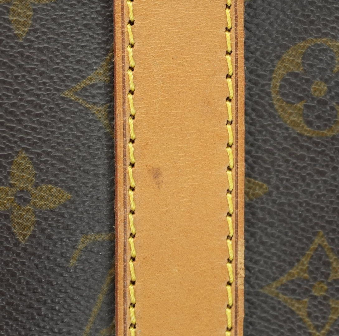 LOUIS VUITTON Keepall 55 M41424 Boston Bag Travel Bag Brown Large Capacity