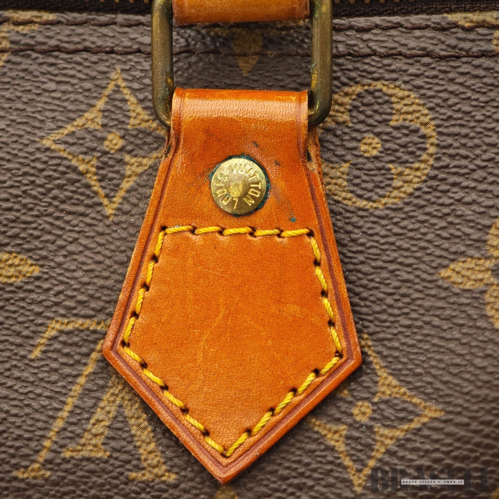 LOUIS VUITTON Monogram Speedy 30 M41526 Handbag Mini Boston Bag Brown Women