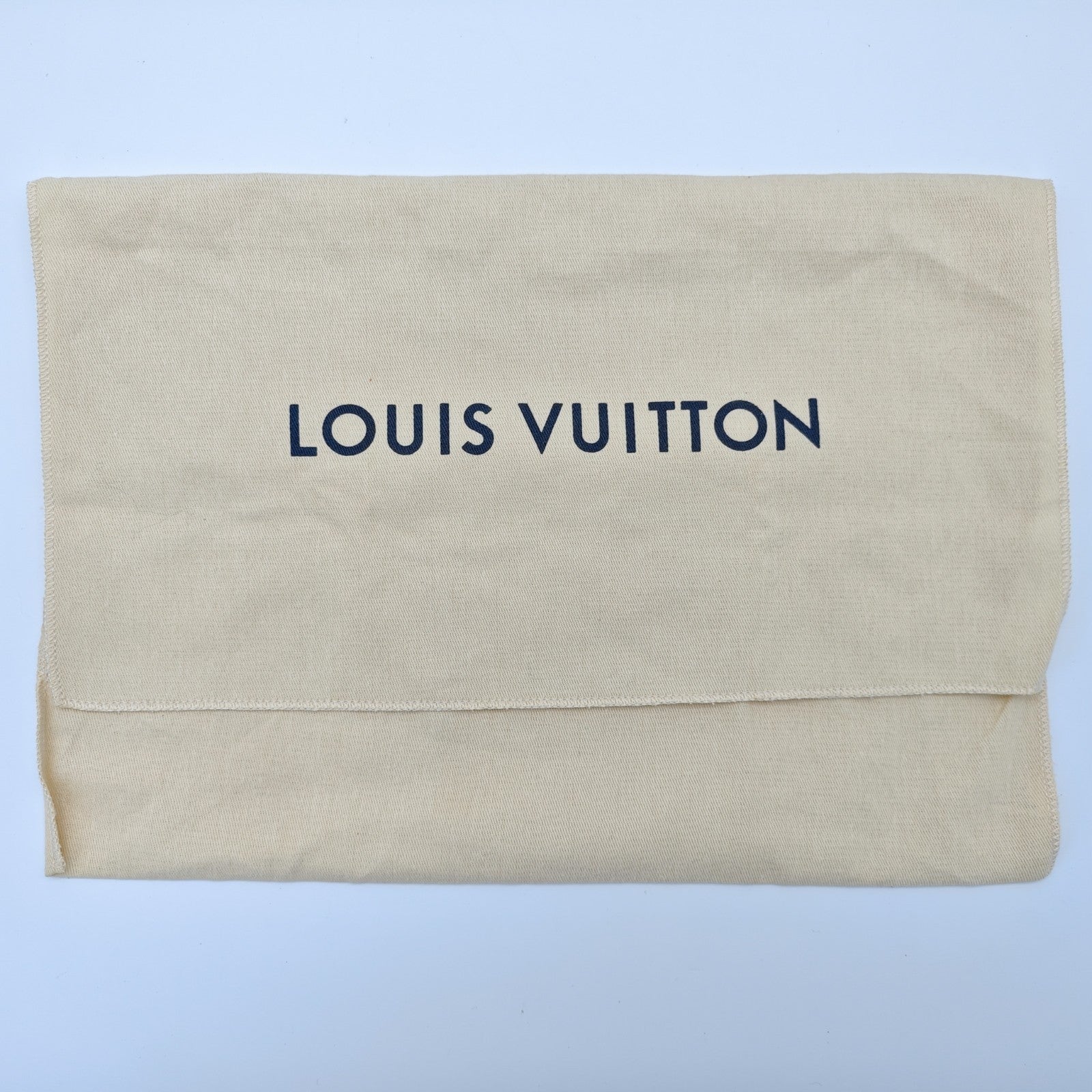 LOUIS VUITTON Damier Double Zip Pochette N60254 Damier Canvas