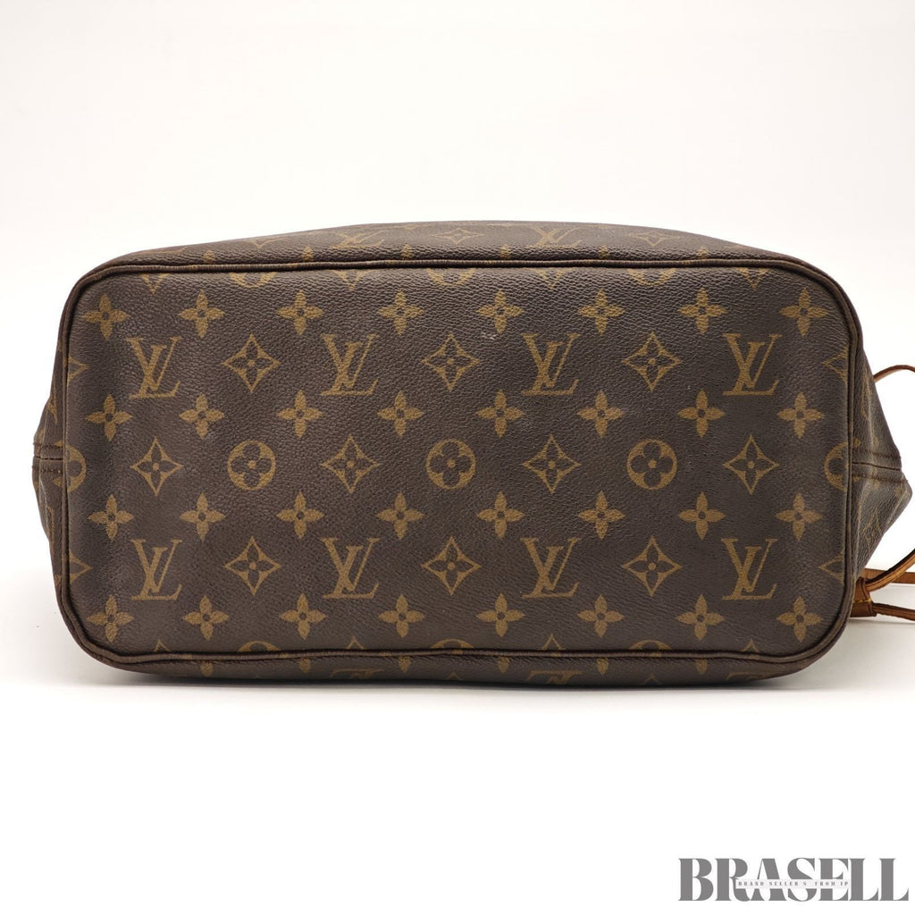 LOUIS VUITTON Neverfull MM Monogram Canvas Tote Bag M40156 France Made VI0078