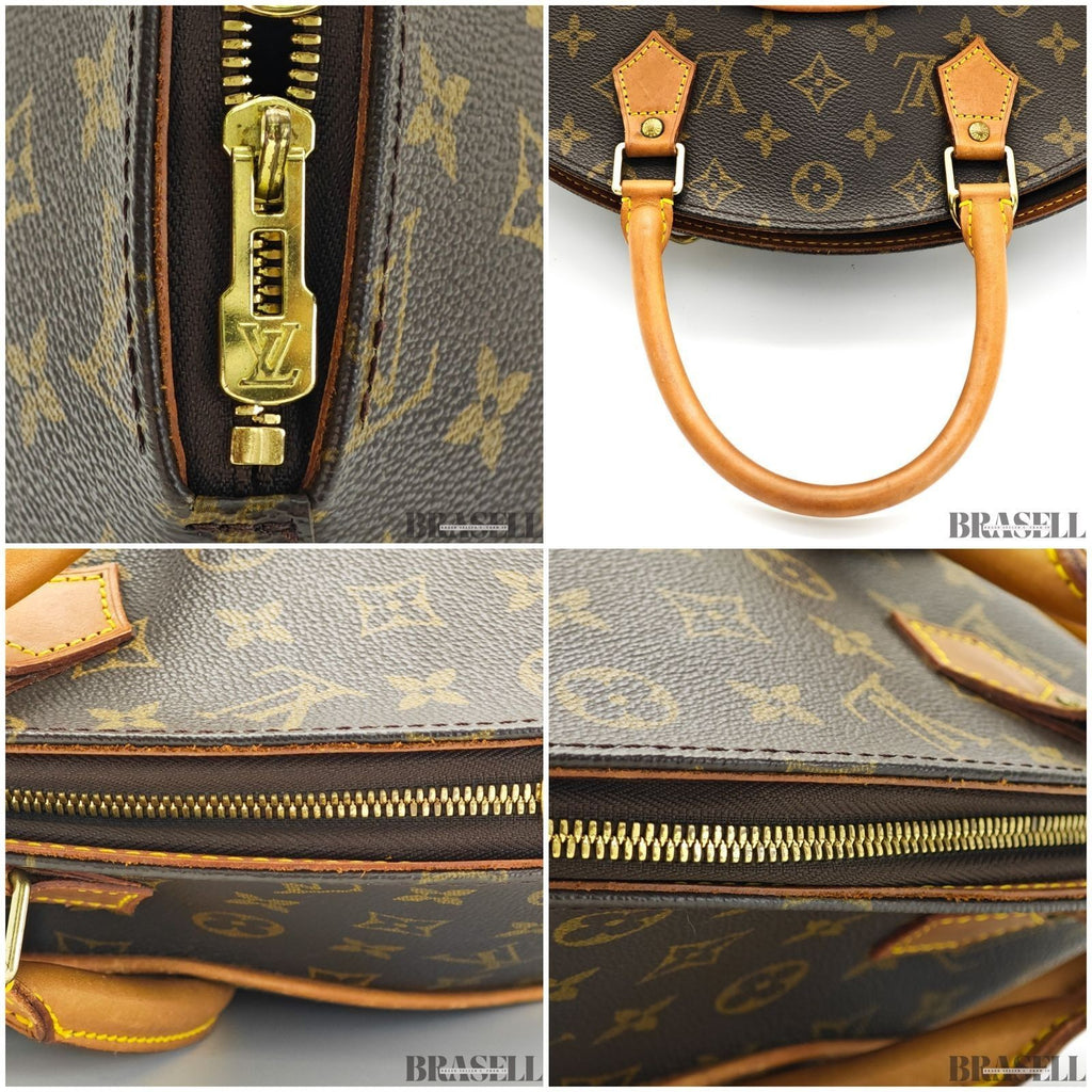 Louis Vuitton Ellipse PM M51127 Monogram Canvas Handbag Brown Woman