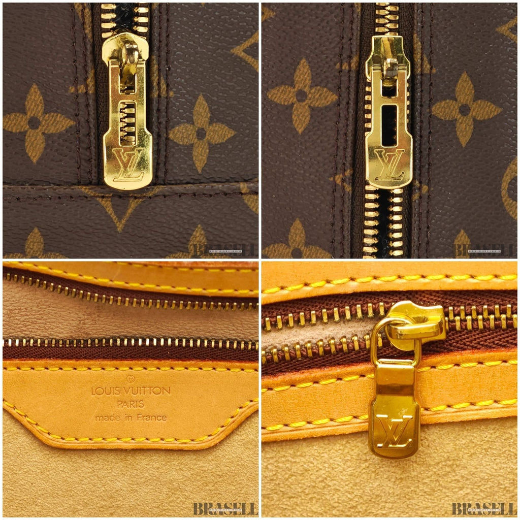 Louis Vuitton Monogram Rivoli M53380 Business Bag Handbag Brown Canvas Unisex