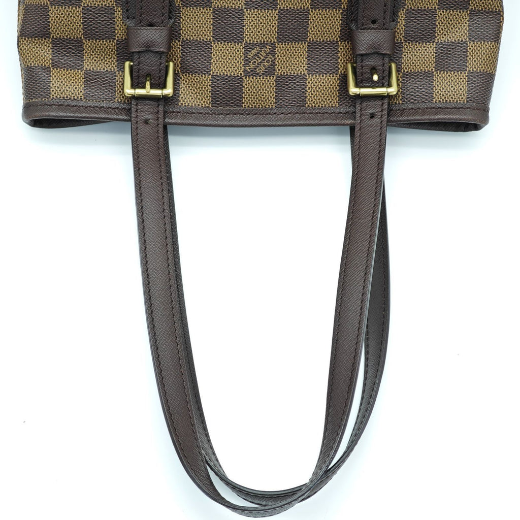 LOUIS VUITTON Damier Male Bucket Bag N42240 Tote Bag Bucket Bag Brown Women's